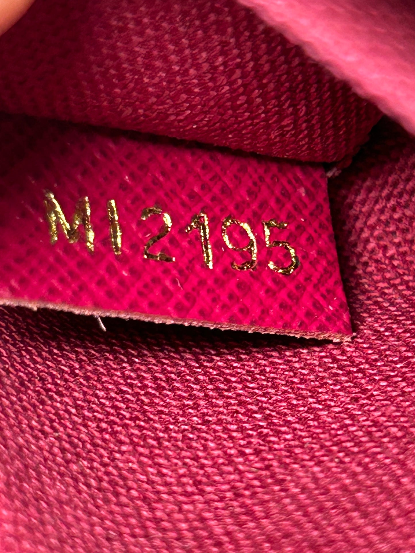 Louis Vuitton felicie pochette monogram