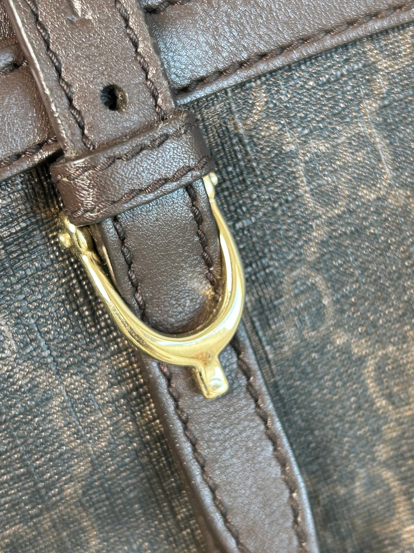 Gucci dark brown GG supreme Nice tote bag