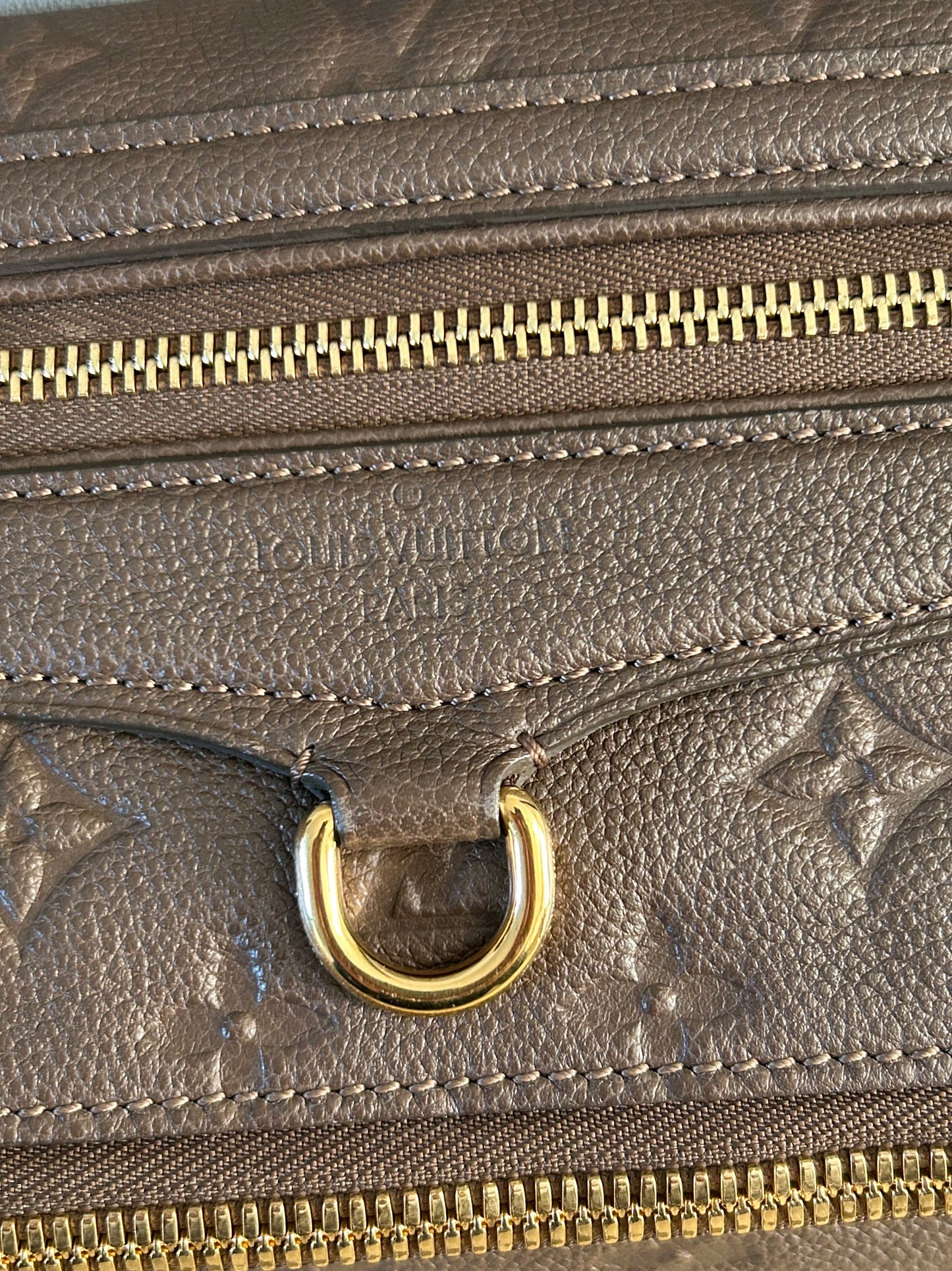 Louis Vuitton Petillante Leather Clutch Bag