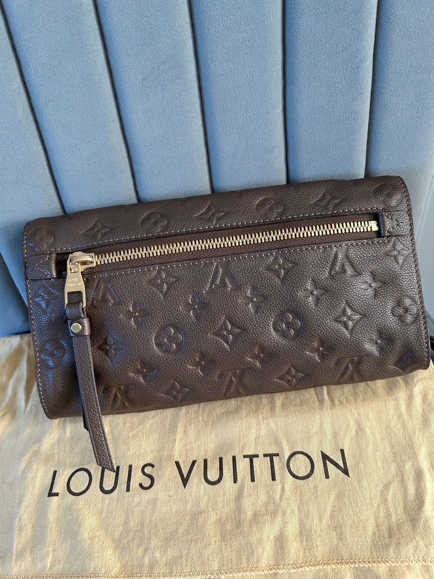 Louis Vuitton Petillante Leather Clutch Bag