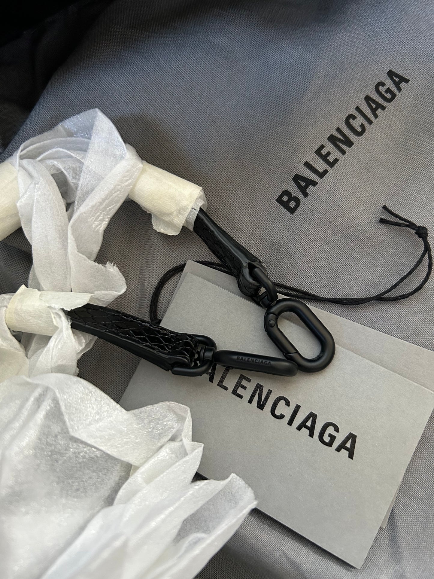 Balenciaga Black Small Lizard Print Hourglass Bag