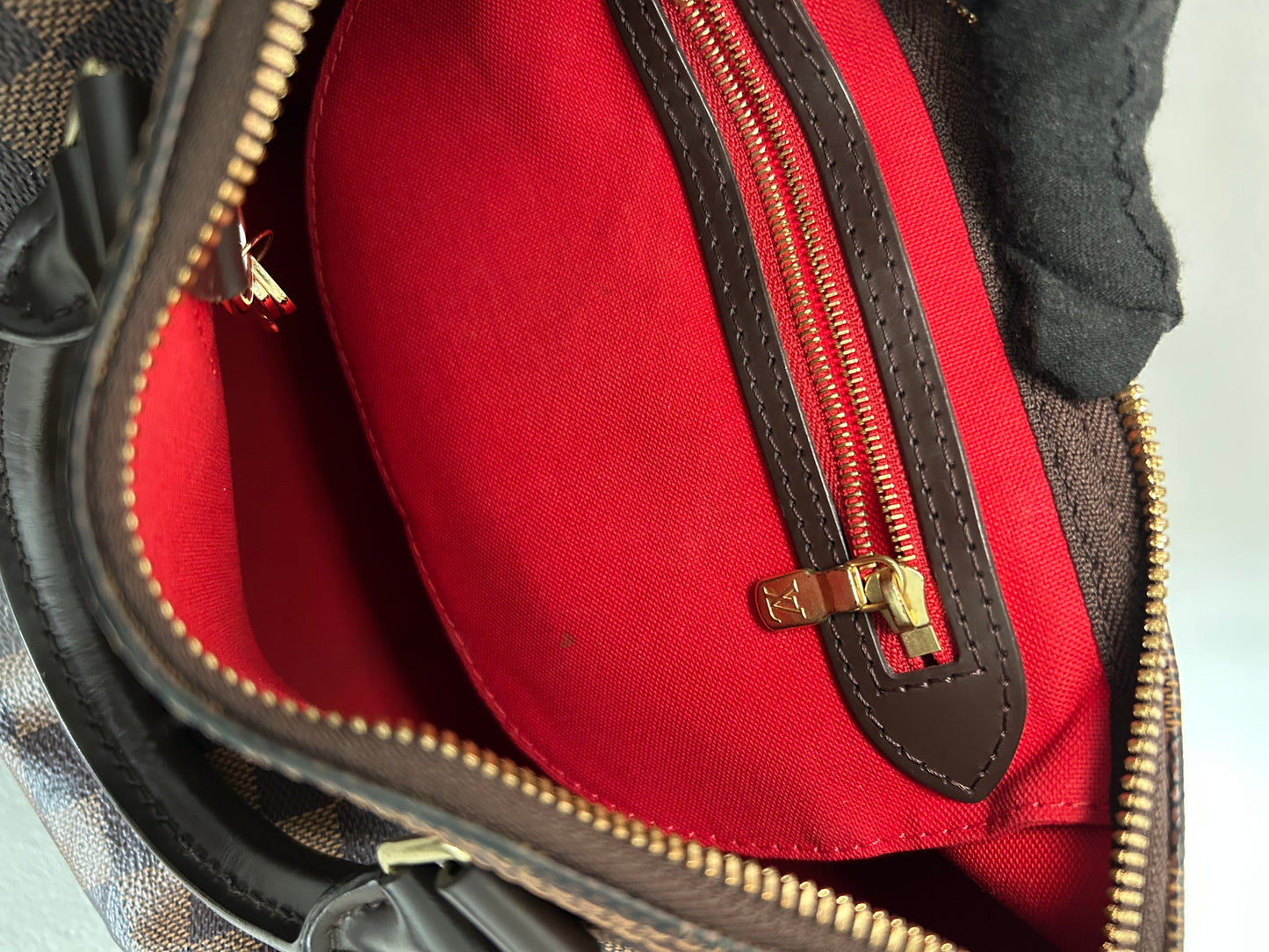 Louis Vuitton Speedy 25 Bandouliere Damier Ebene