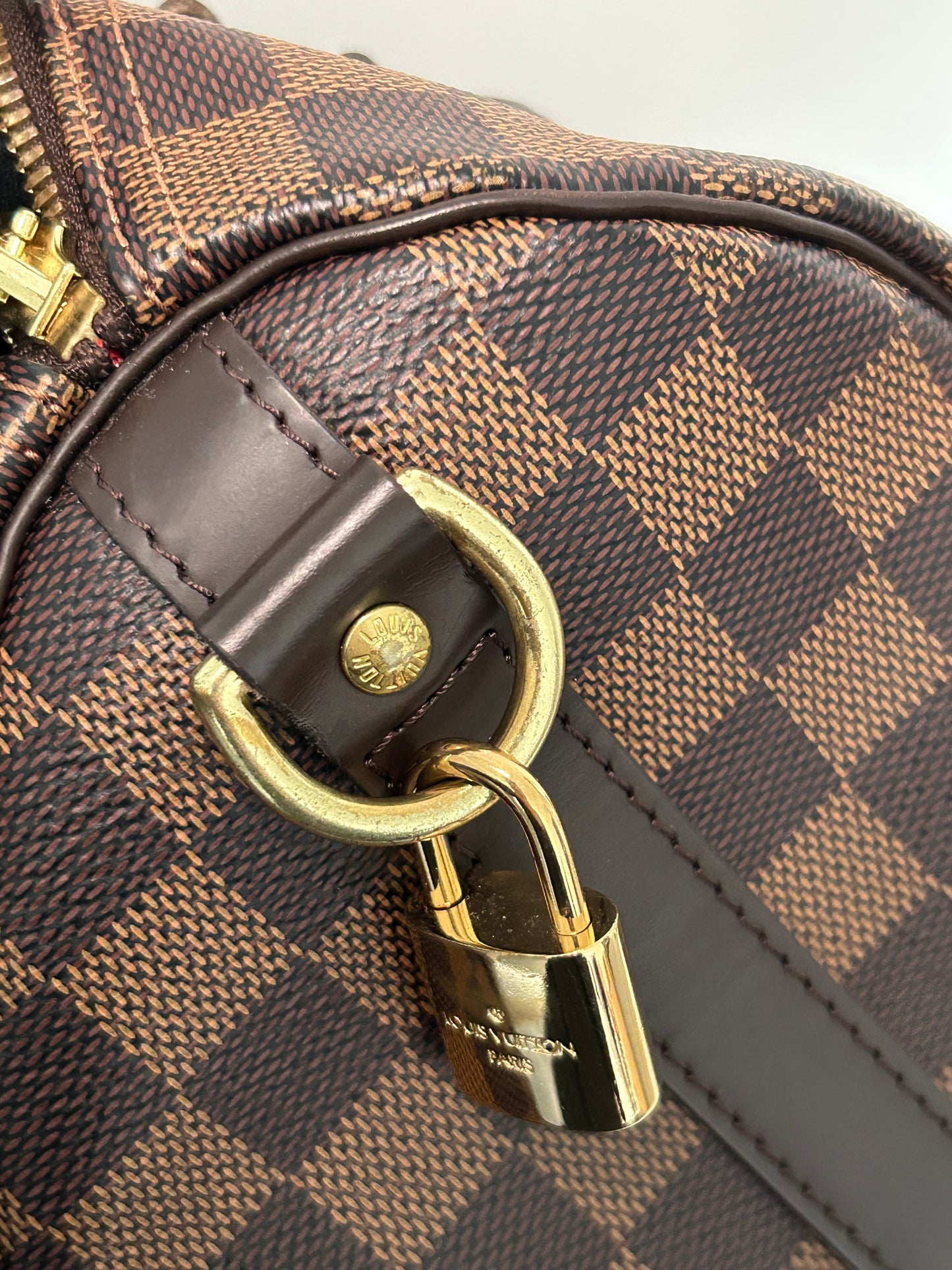 Louis Vuitton Speedy 25 Bandouliere Damier Ebene