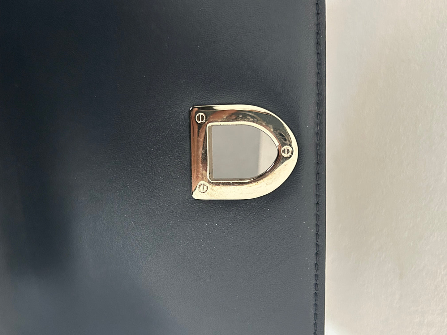 Dior Diorama metallic beaded flap bag