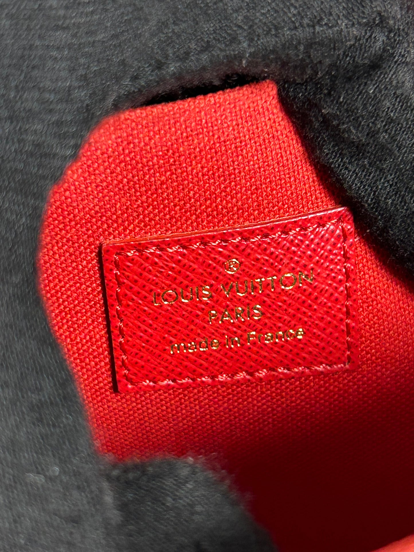 Louis Vuitton felicie pochette Damier Ebene