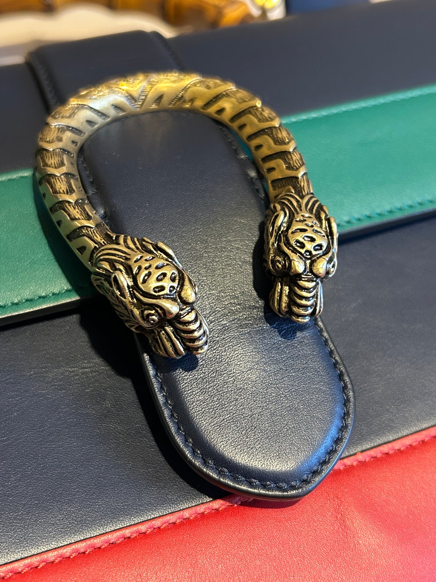 Gucci Dionysus bamboo top handle bag