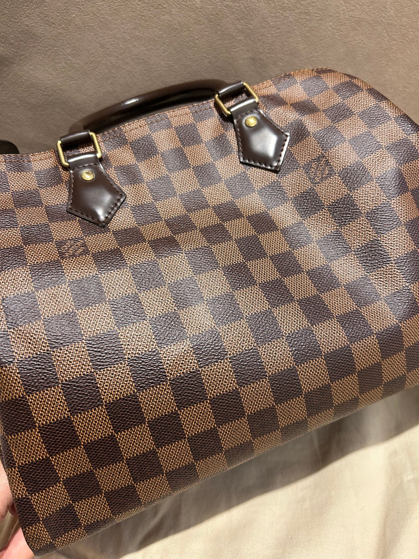 Louis Vuitton speedy 30 in Damier Ebene