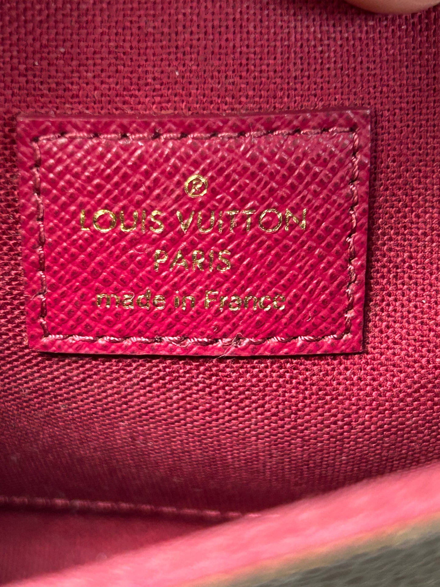 Louis Vuitton felicie pochette monogram