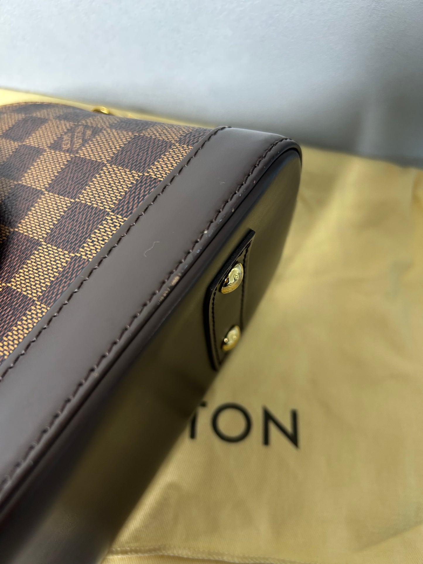 Louis Vuitton Alma BB In Damier Ebene