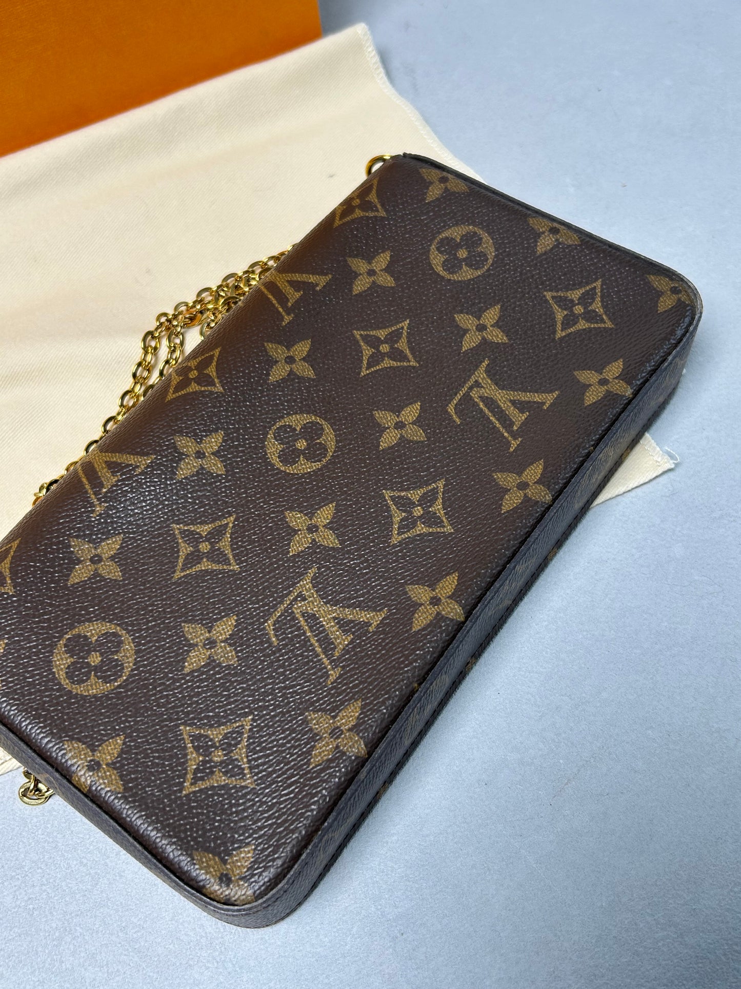 Louis Vuitton felicie pochette monogram