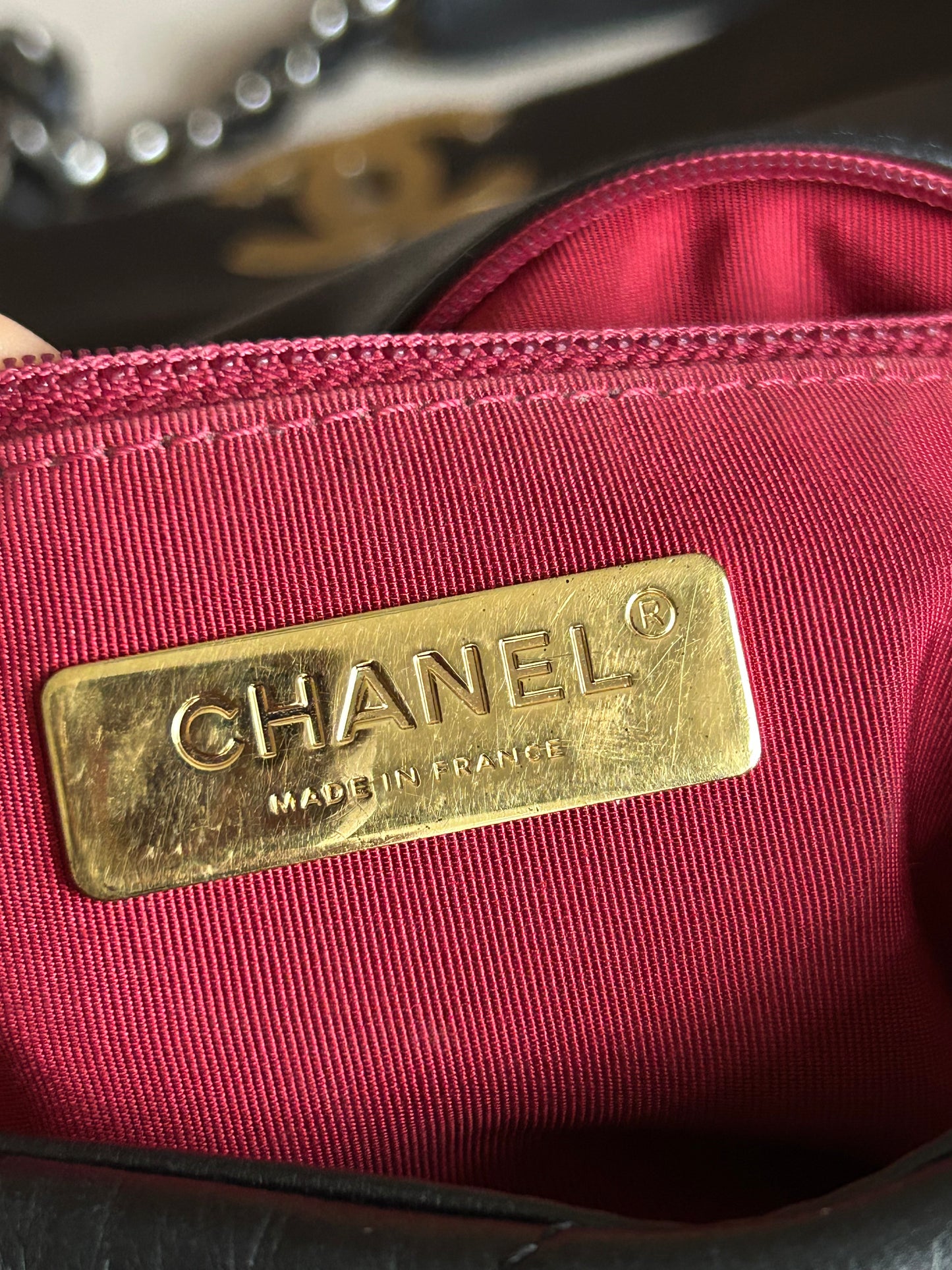 Chanel 19 bag small