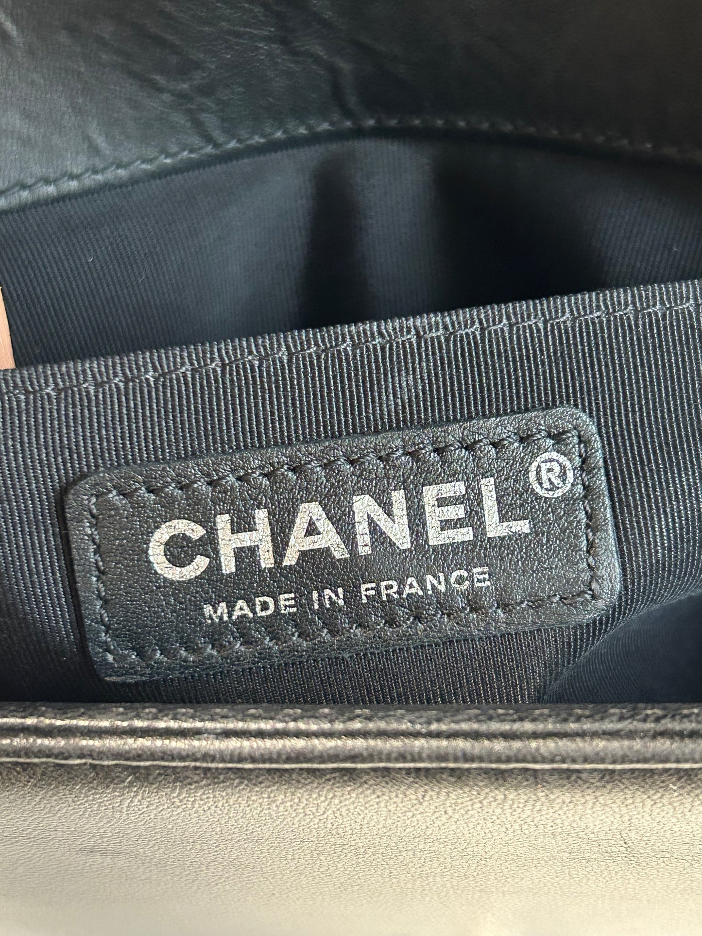 Chanel le boy medium bag
