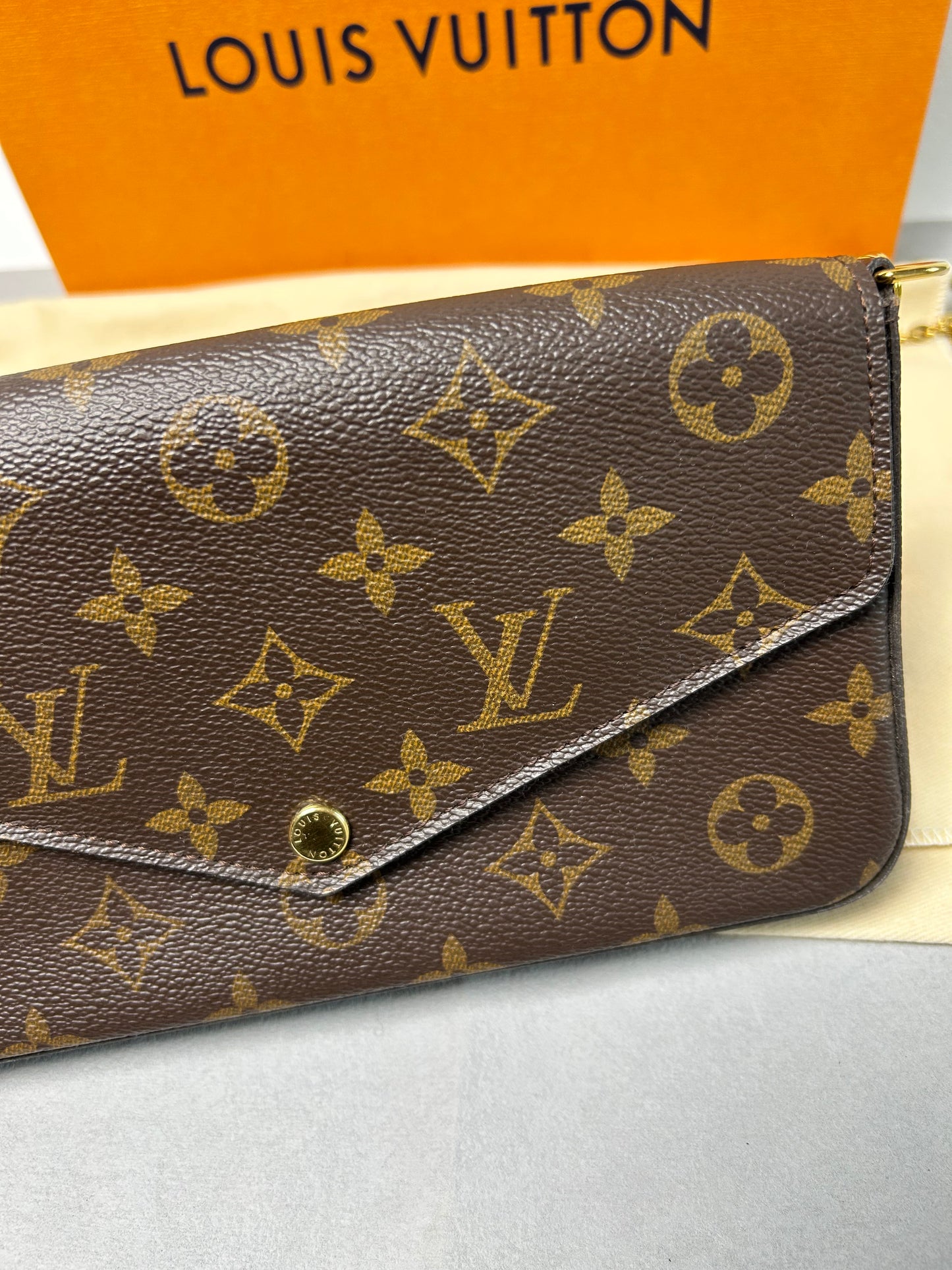 Louis Vuitton felicie pochette monogram