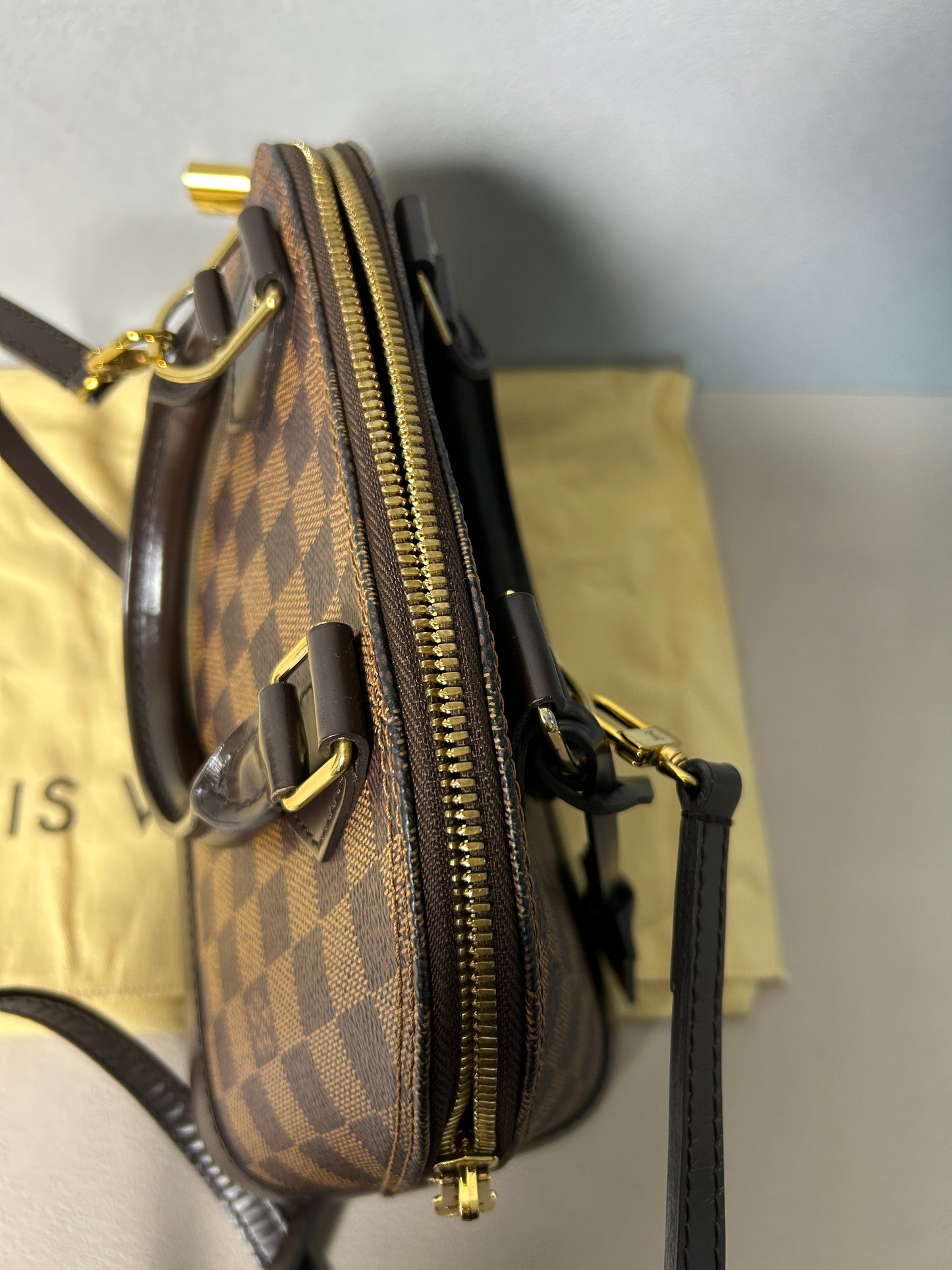 Louis Vuitton Alma BB In Damier Ebene