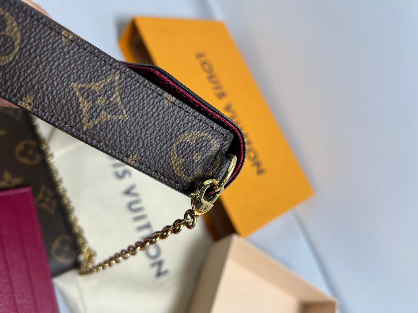 Louis Vuitton felicie pochette