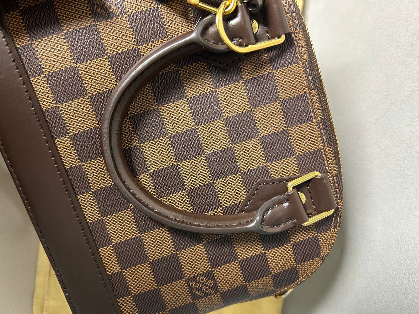 Louis Vuitton Alma BB In Damier Ebene