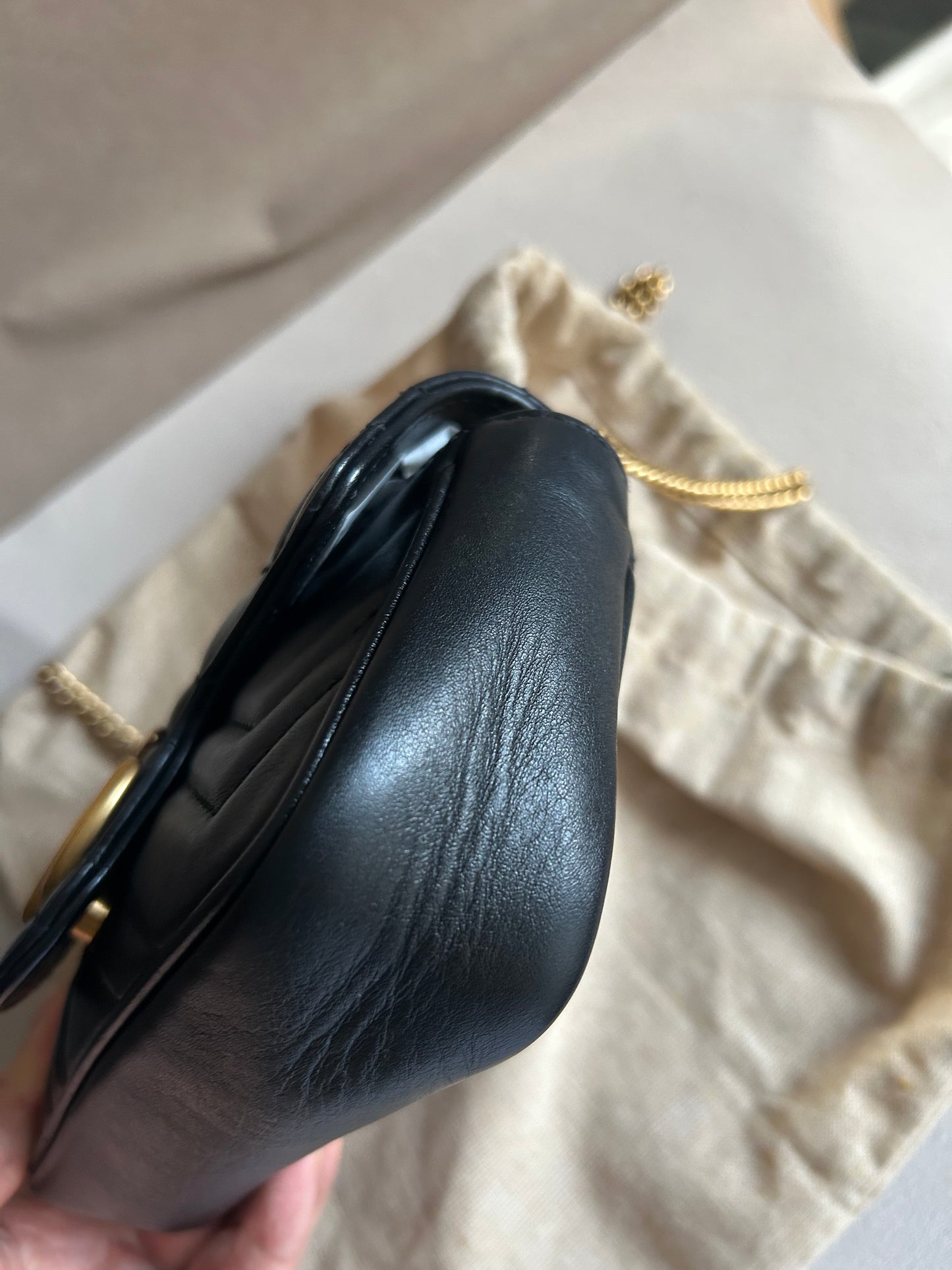Gucci mini black marmont