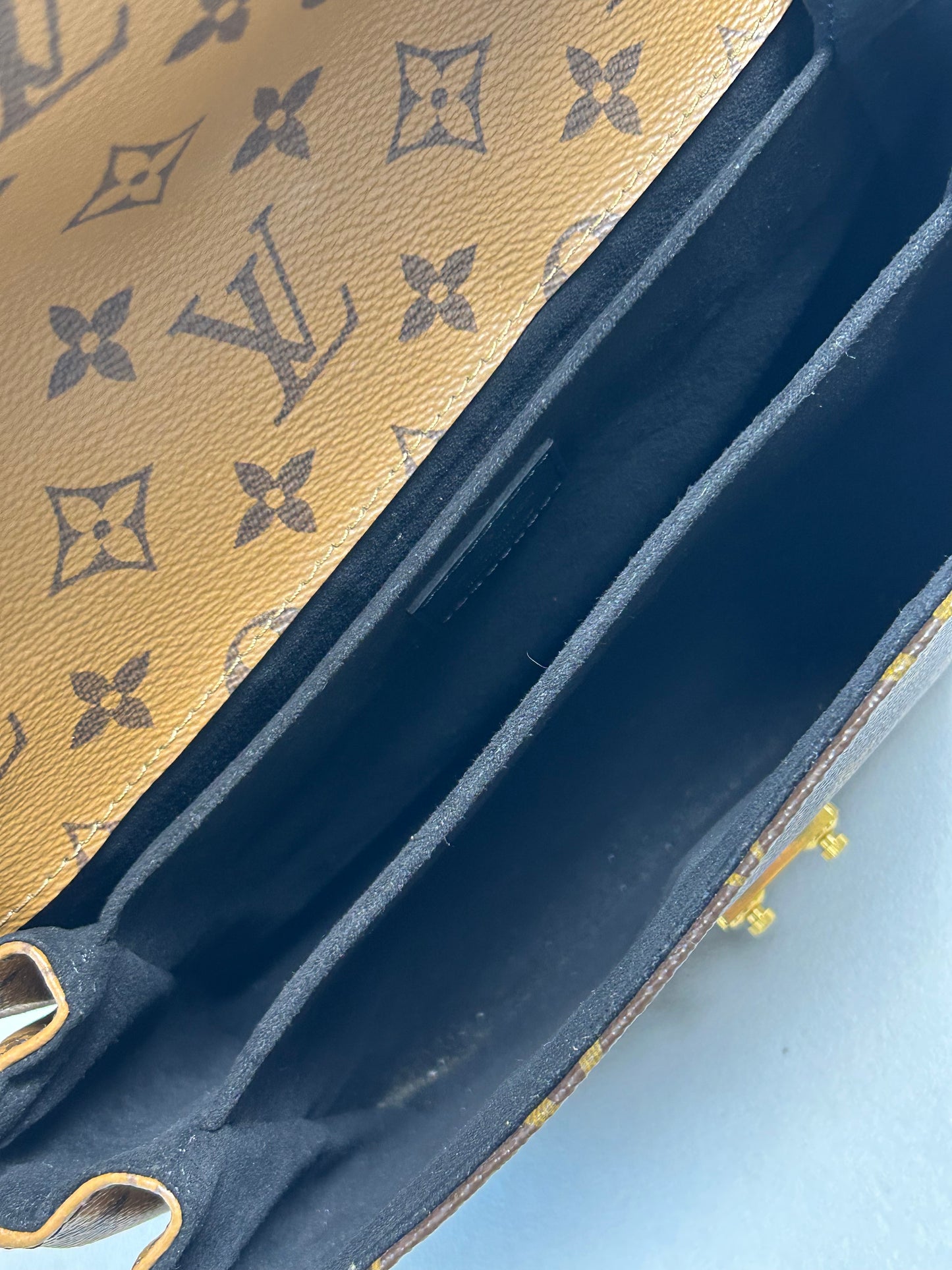 Louis Vuitton reverse monogram pochette Metis