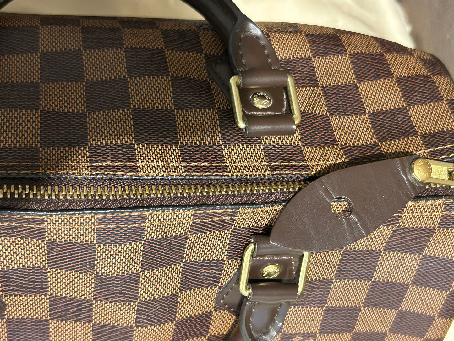 Louis Vuitton speedy 30 in Damier Ebene