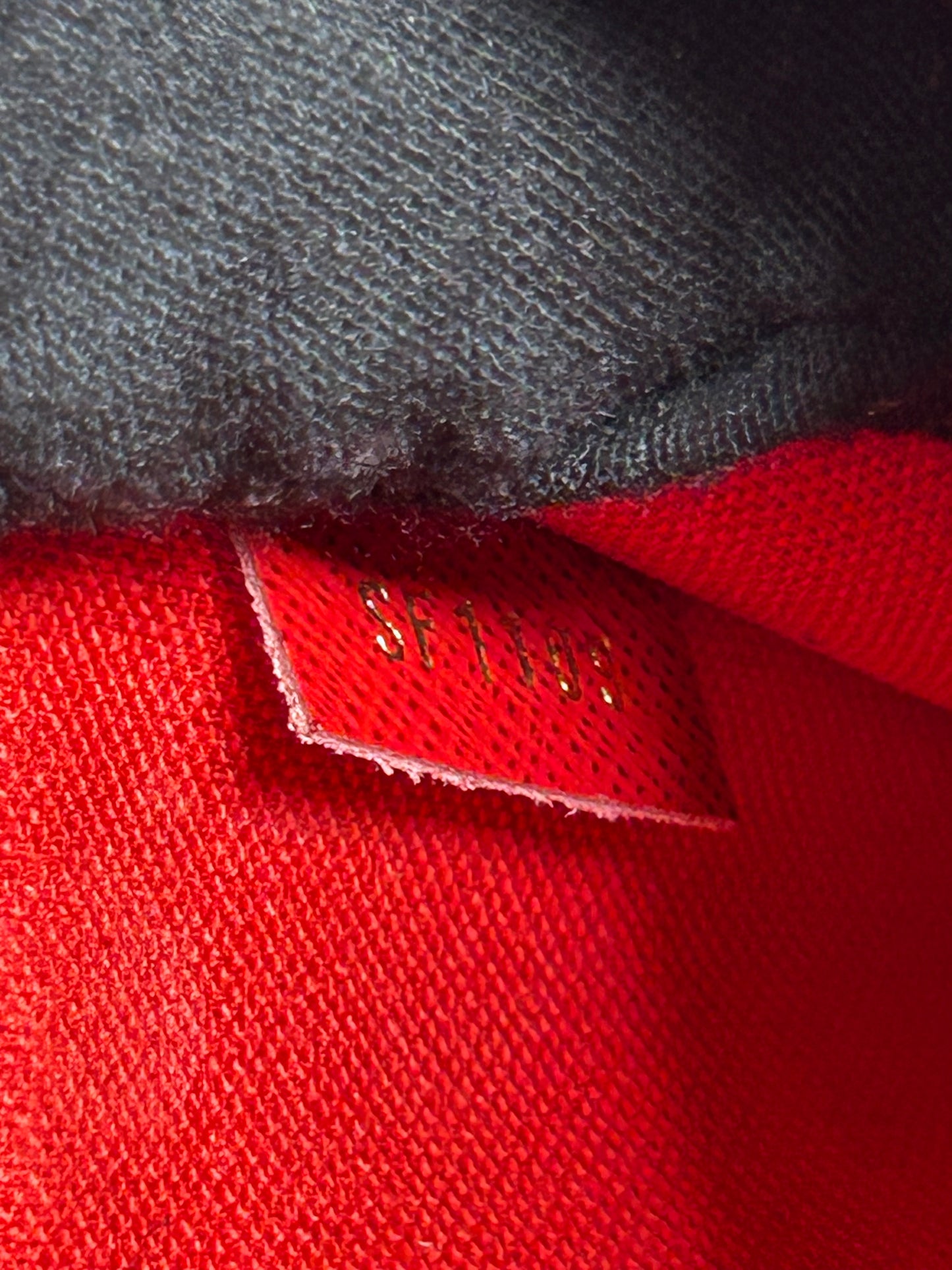 Louis Vuitton felicie pochette Damier Ebene