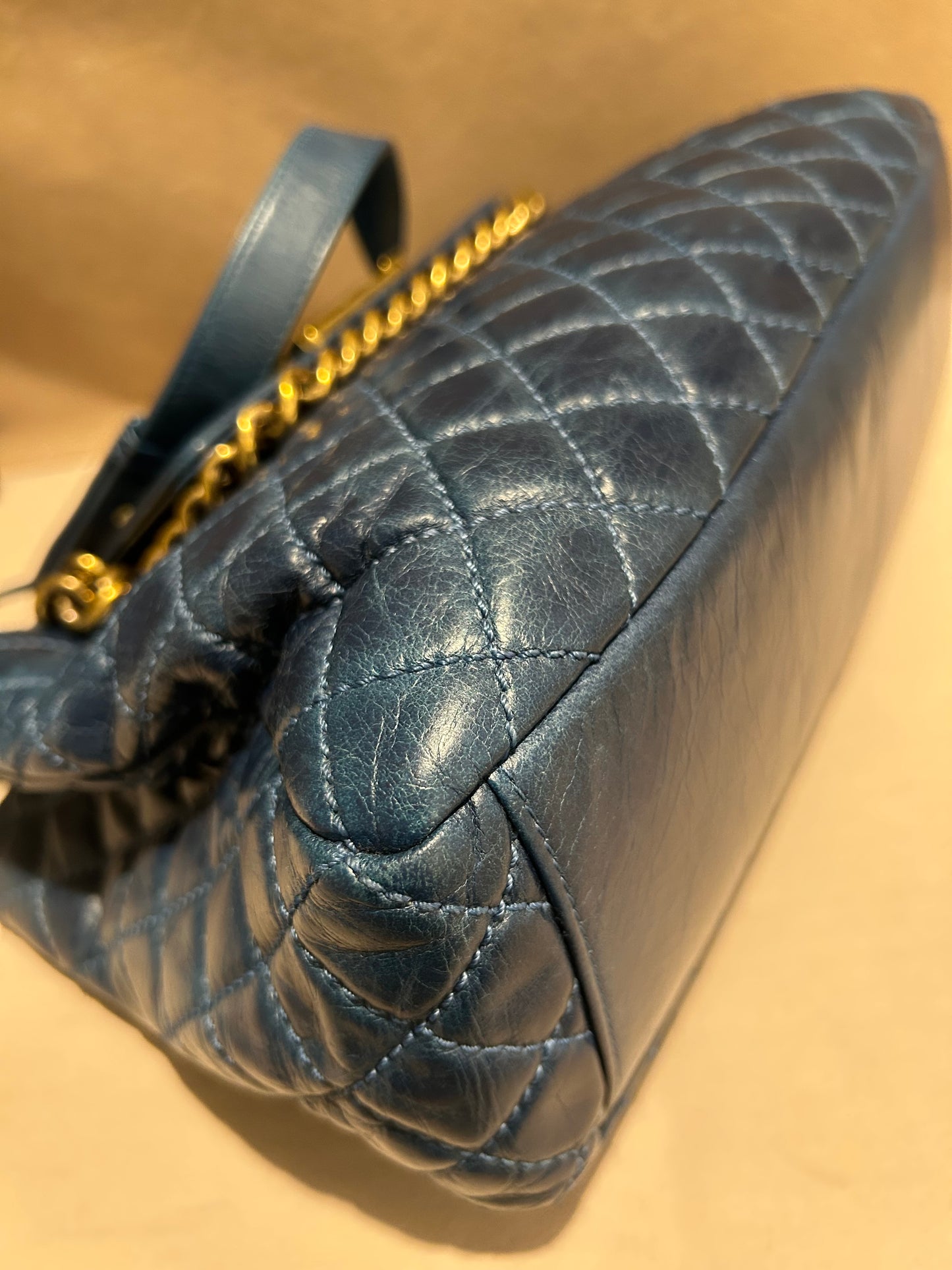 Chanel boy front pocket shoulder bag