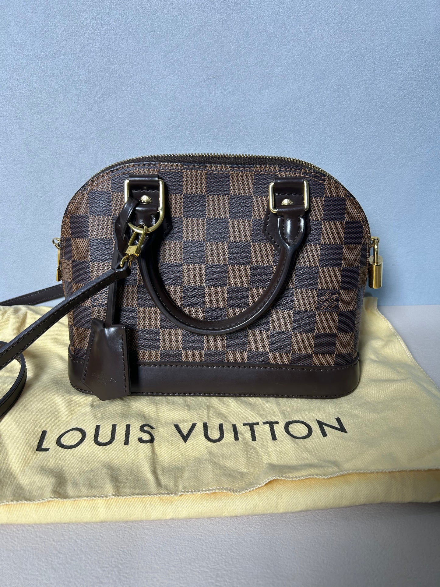 Louis Vuitton Alma BB In Damier Ebene