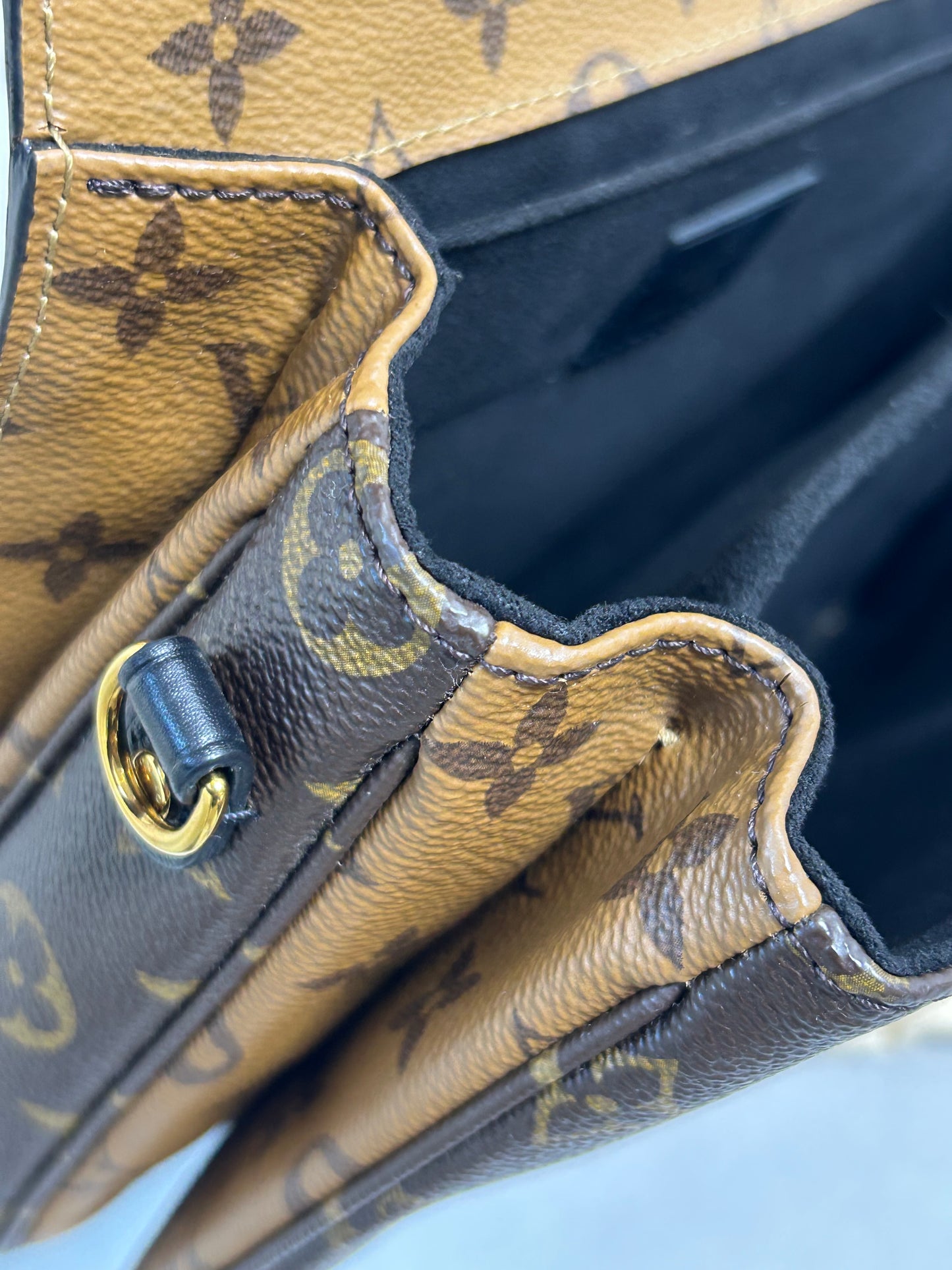 Louis Vuitton reverse monogram pochette Metis