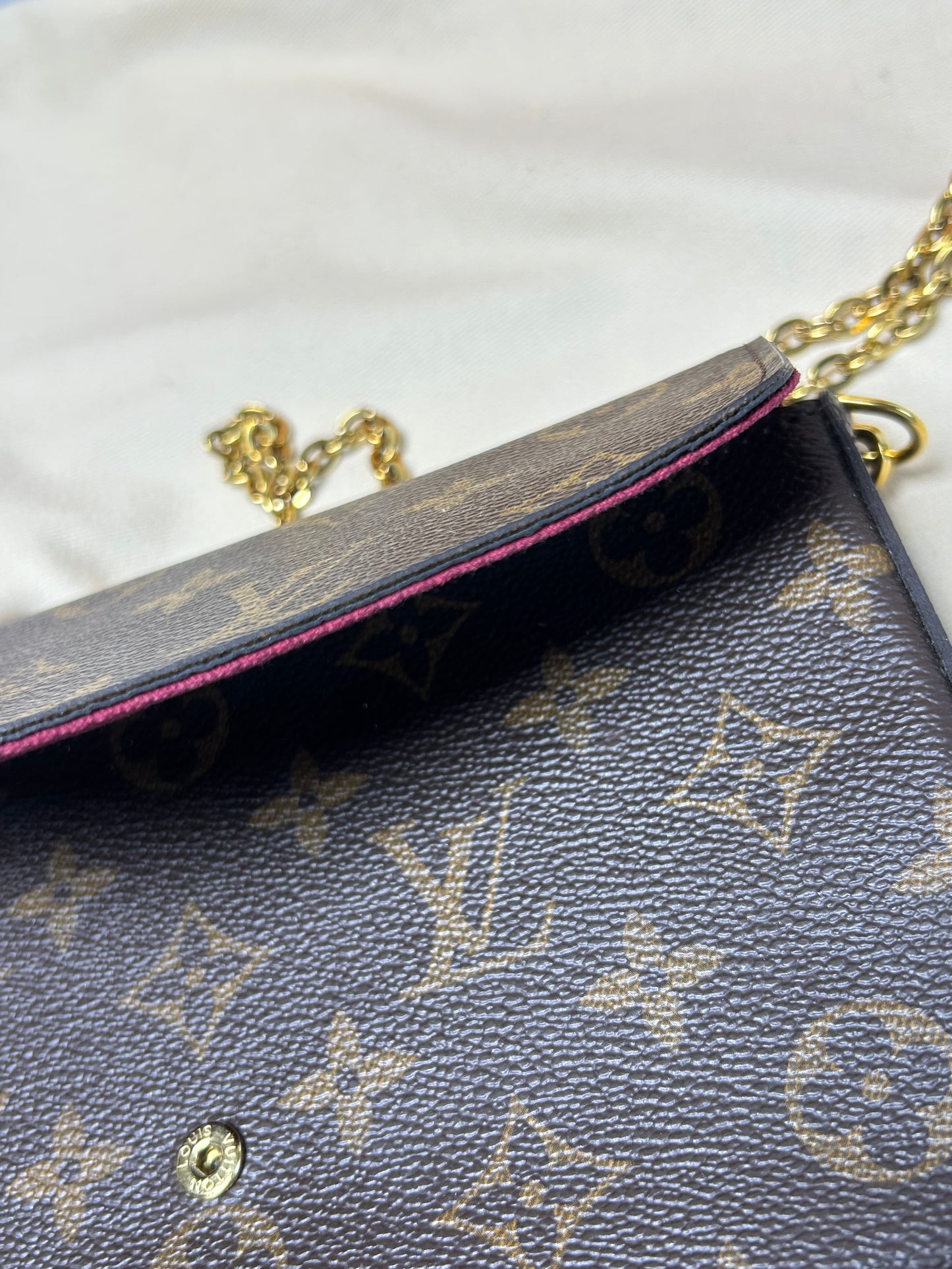 Louis Vuitton felicie pochette monogram