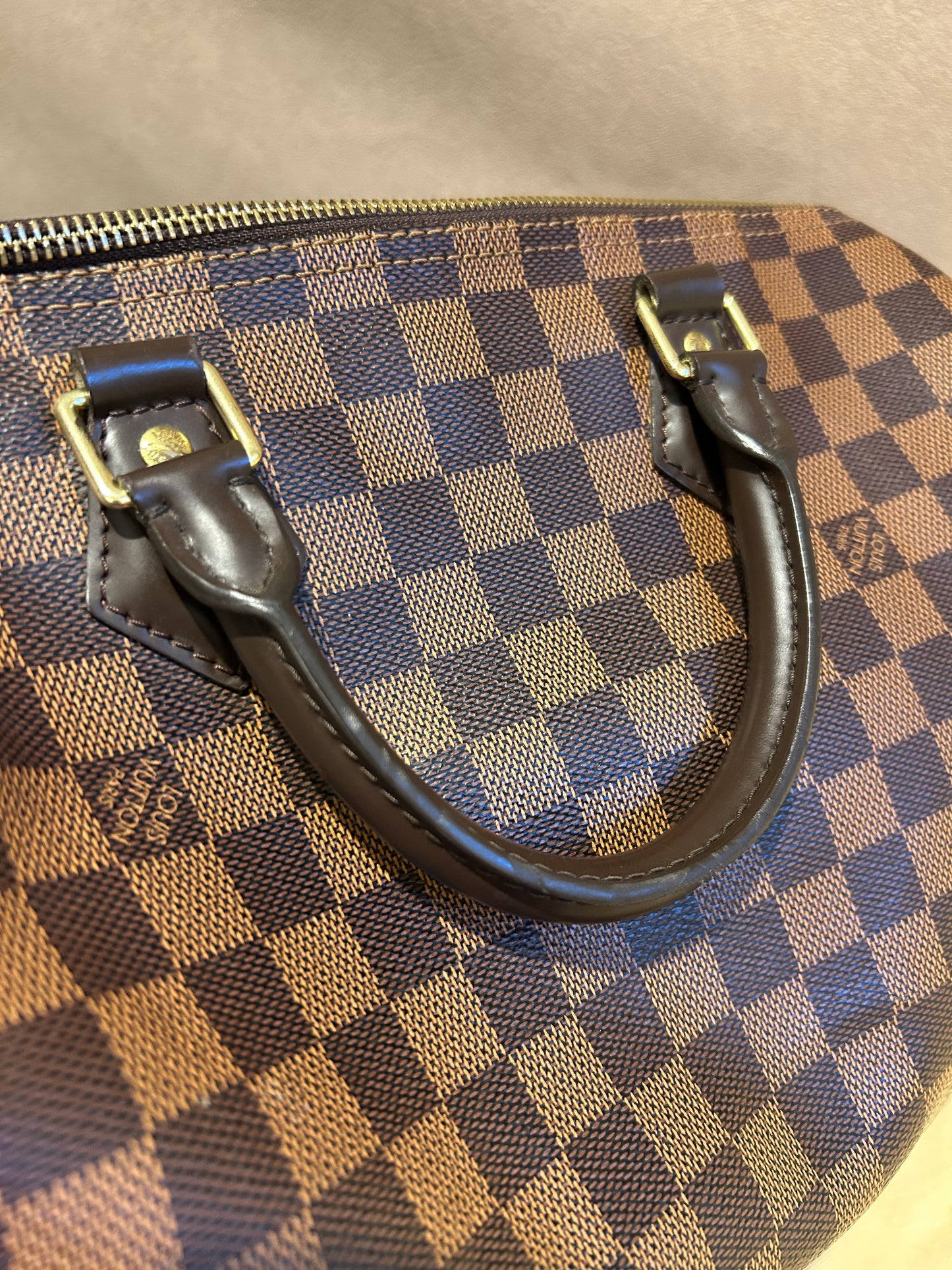 Louis Vuitton speedy 30 in Damier Ebene