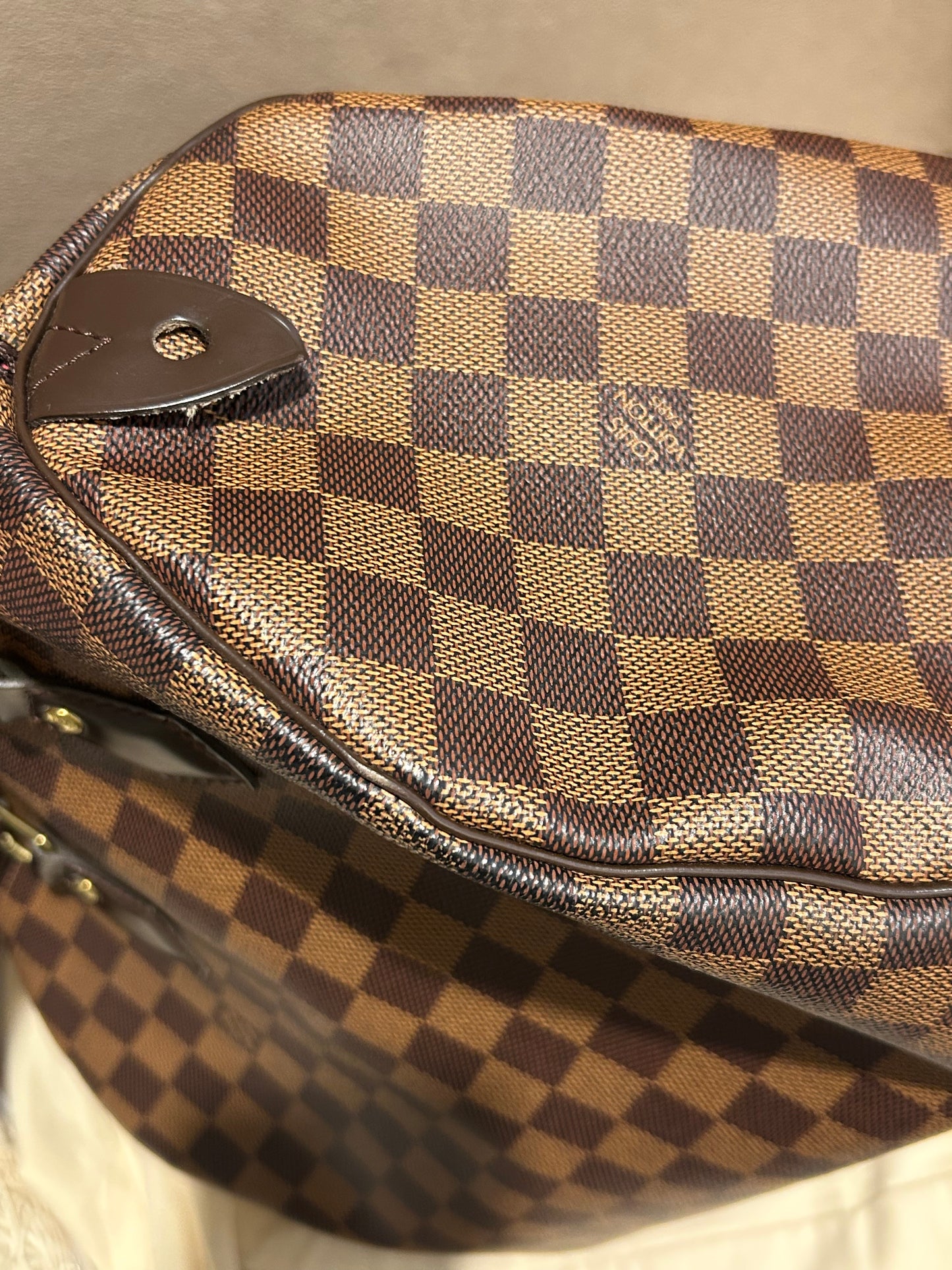 Louis Vuitton speedy 30 in Damier Ebene