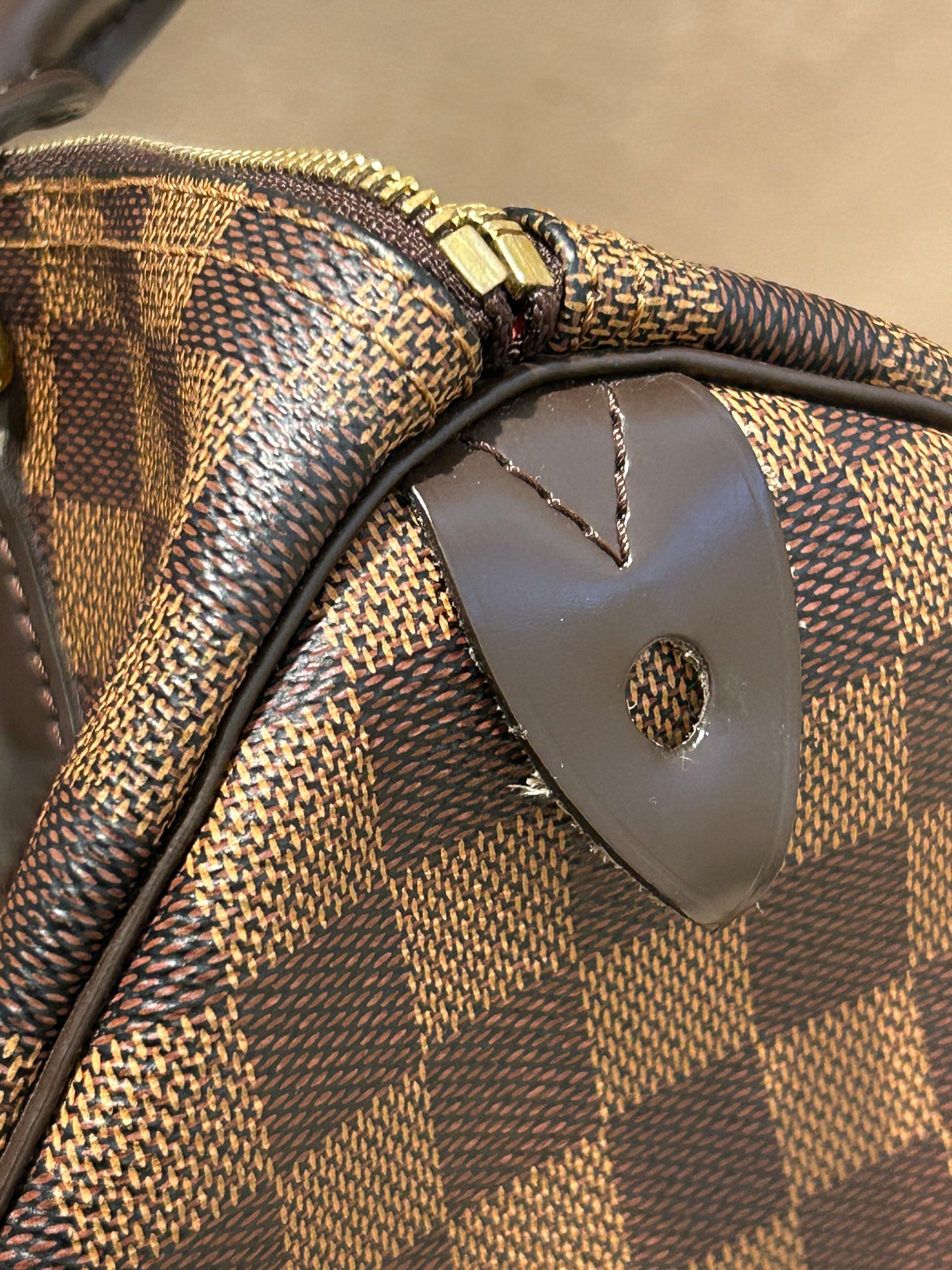 Louis Vuitton speedy 30 in Damier Ebene
