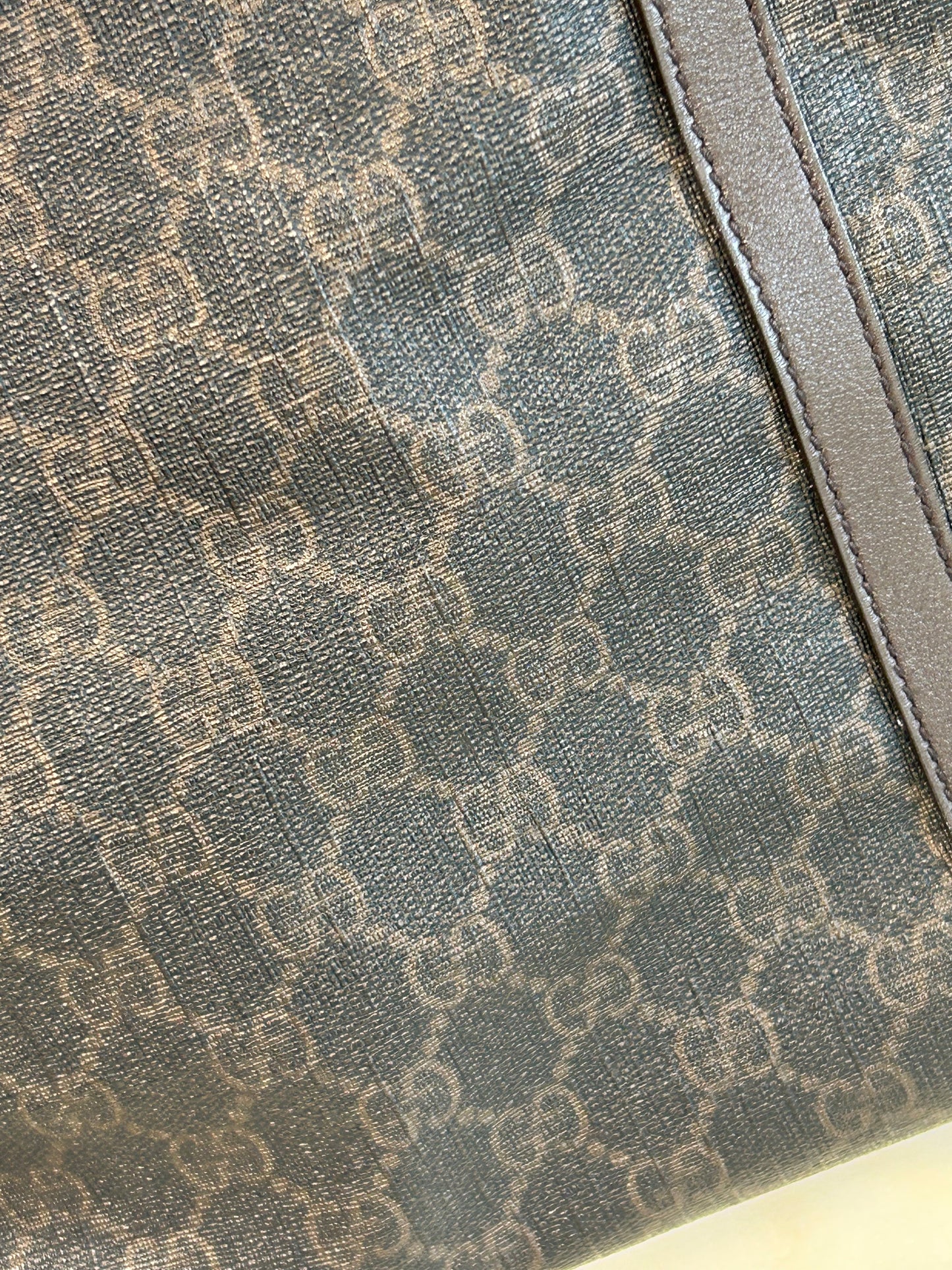 Gucci dark brown GG supreme Nice tote bag