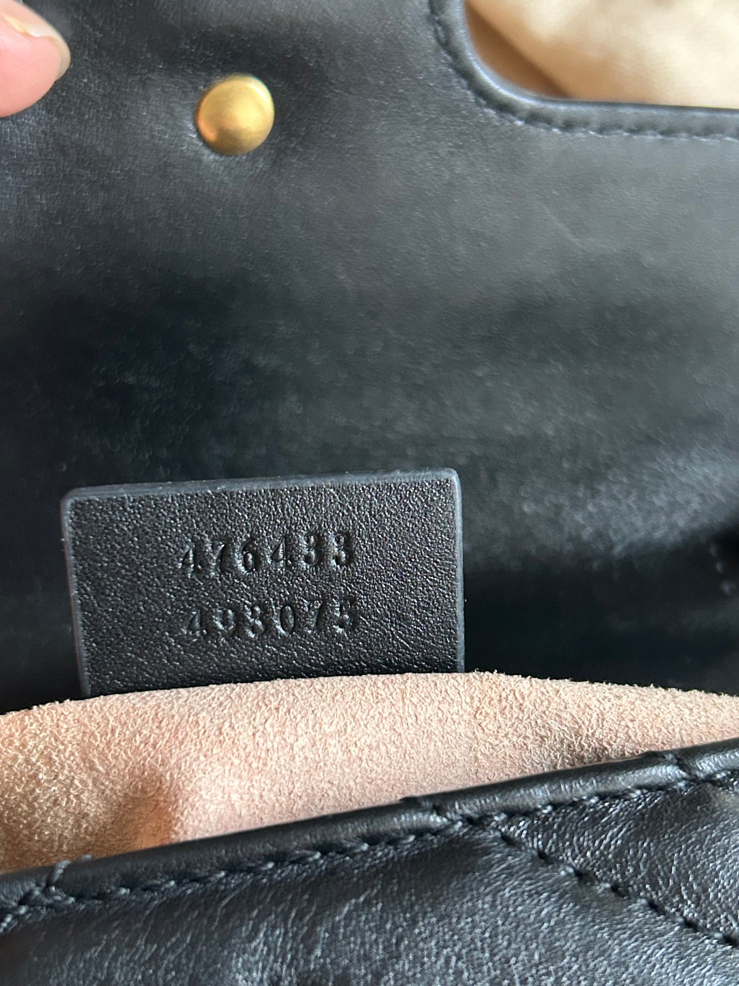 Gucci mini black marmont
