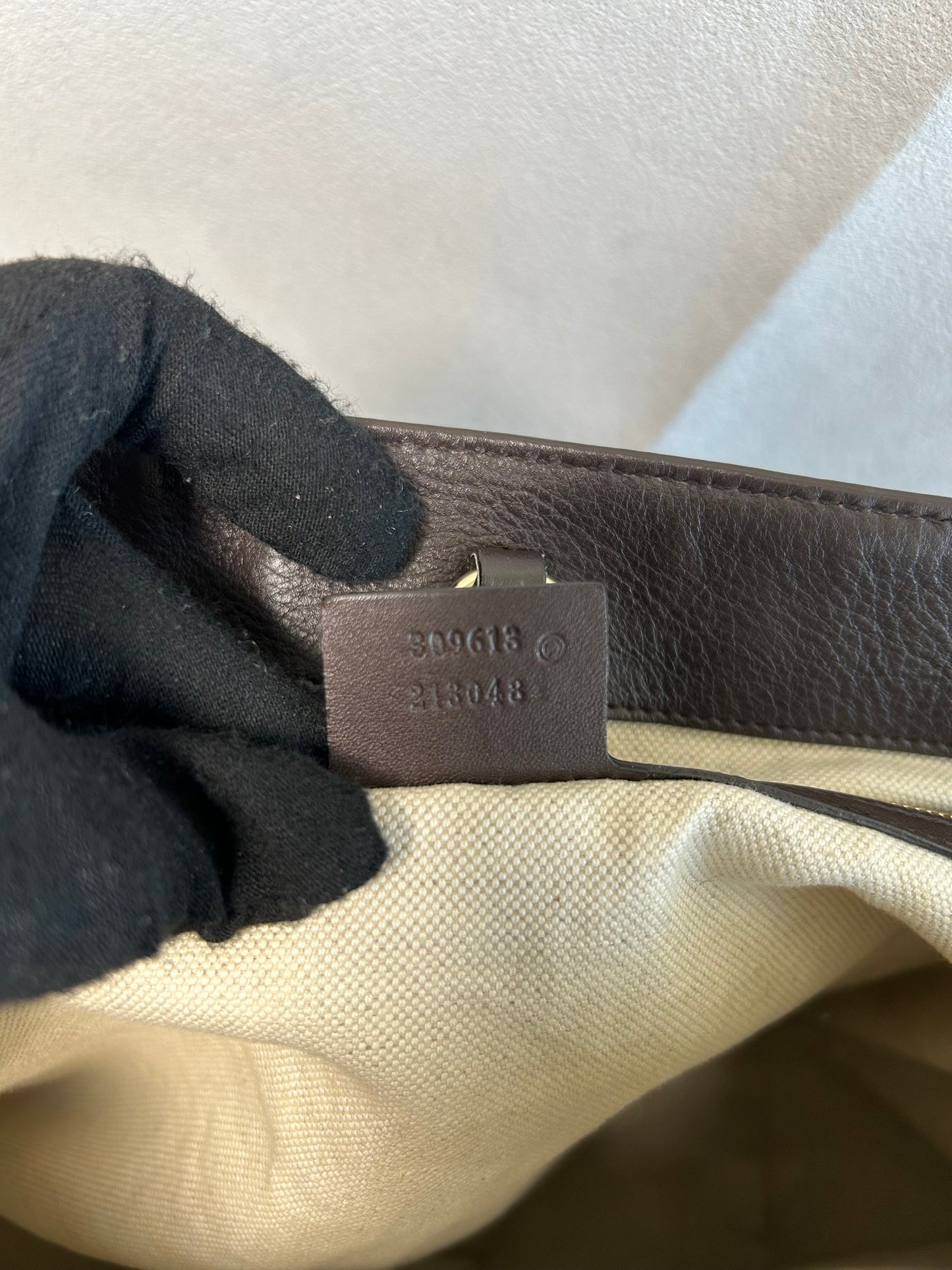 Gucci dark brown GG supreme Nice tote bag