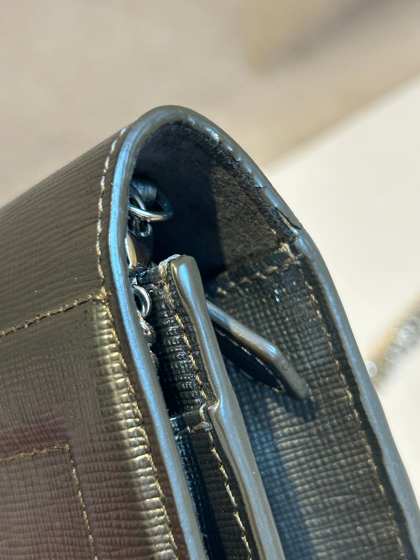 Fendi tube wallet on chain