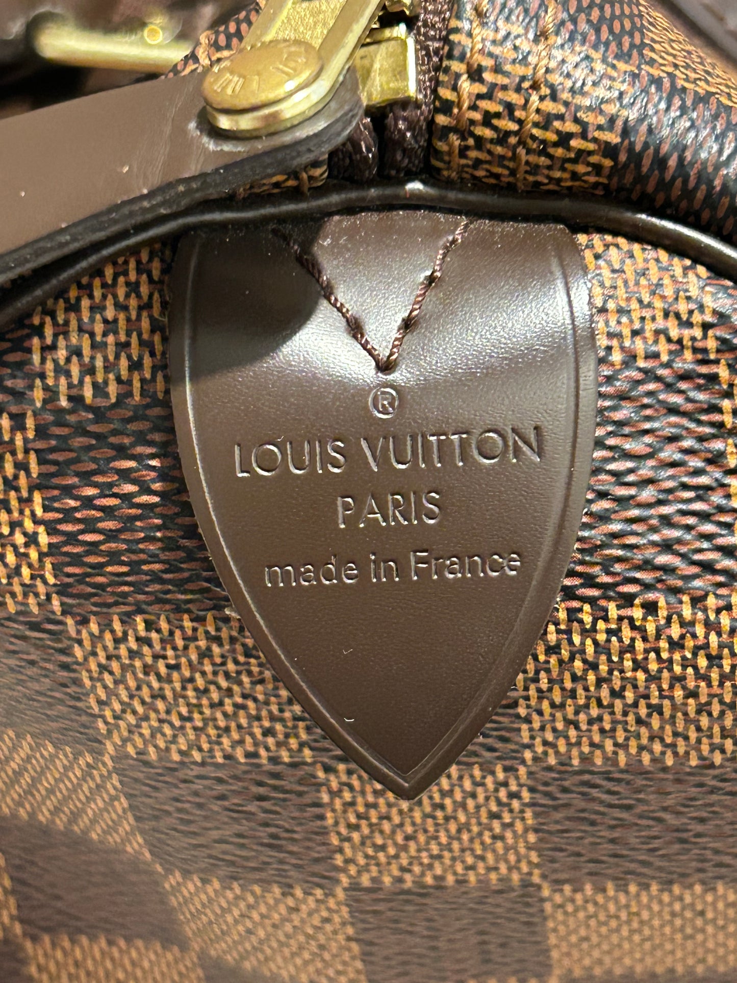 Louis Vuitton speedy 30 in Damier Ebene