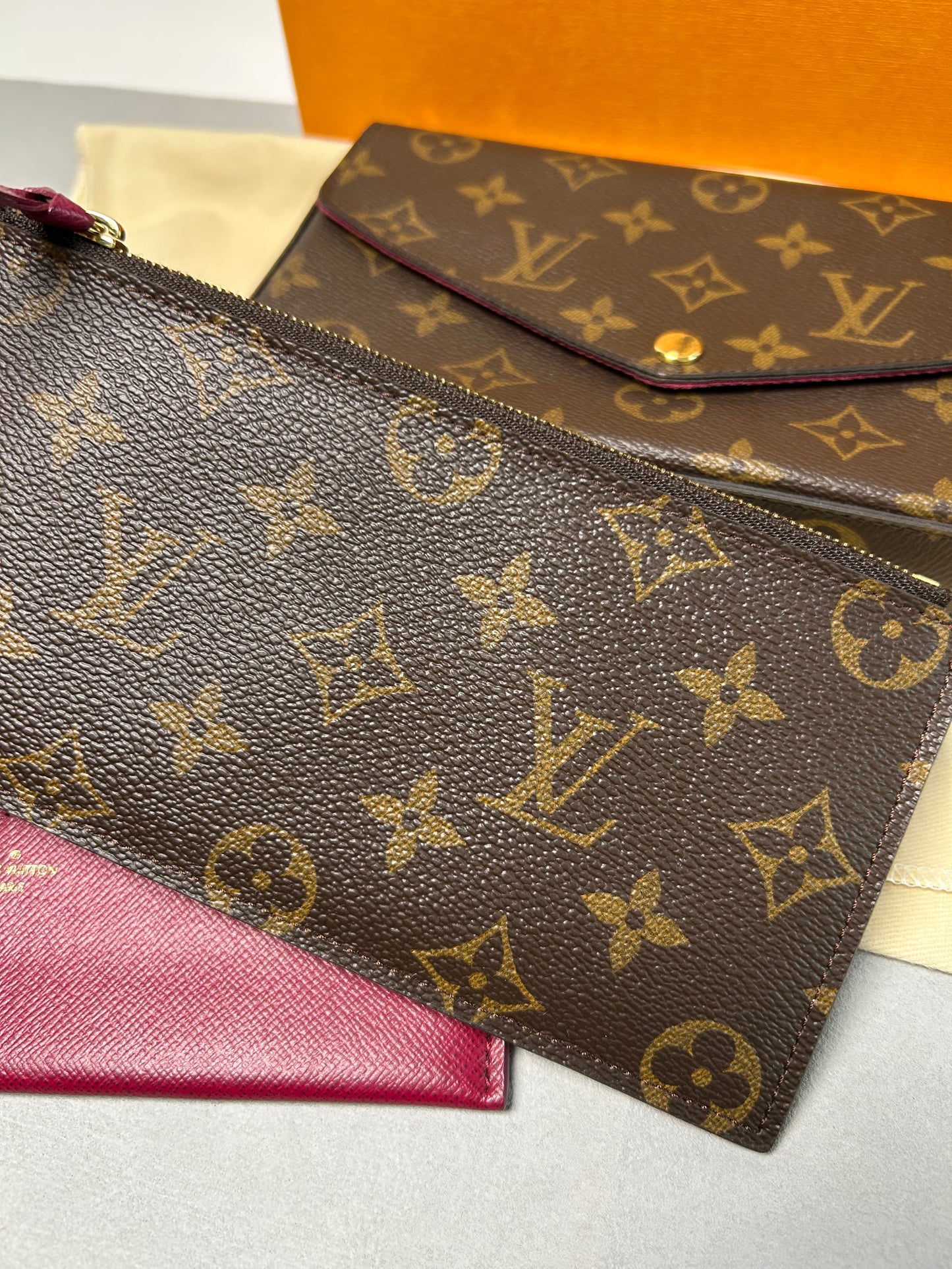 Louis Vuitton felicie pochette monogram