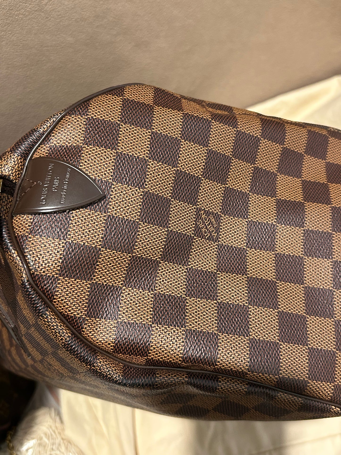 Louis Vuitton speedy 30 in Damier Ebene