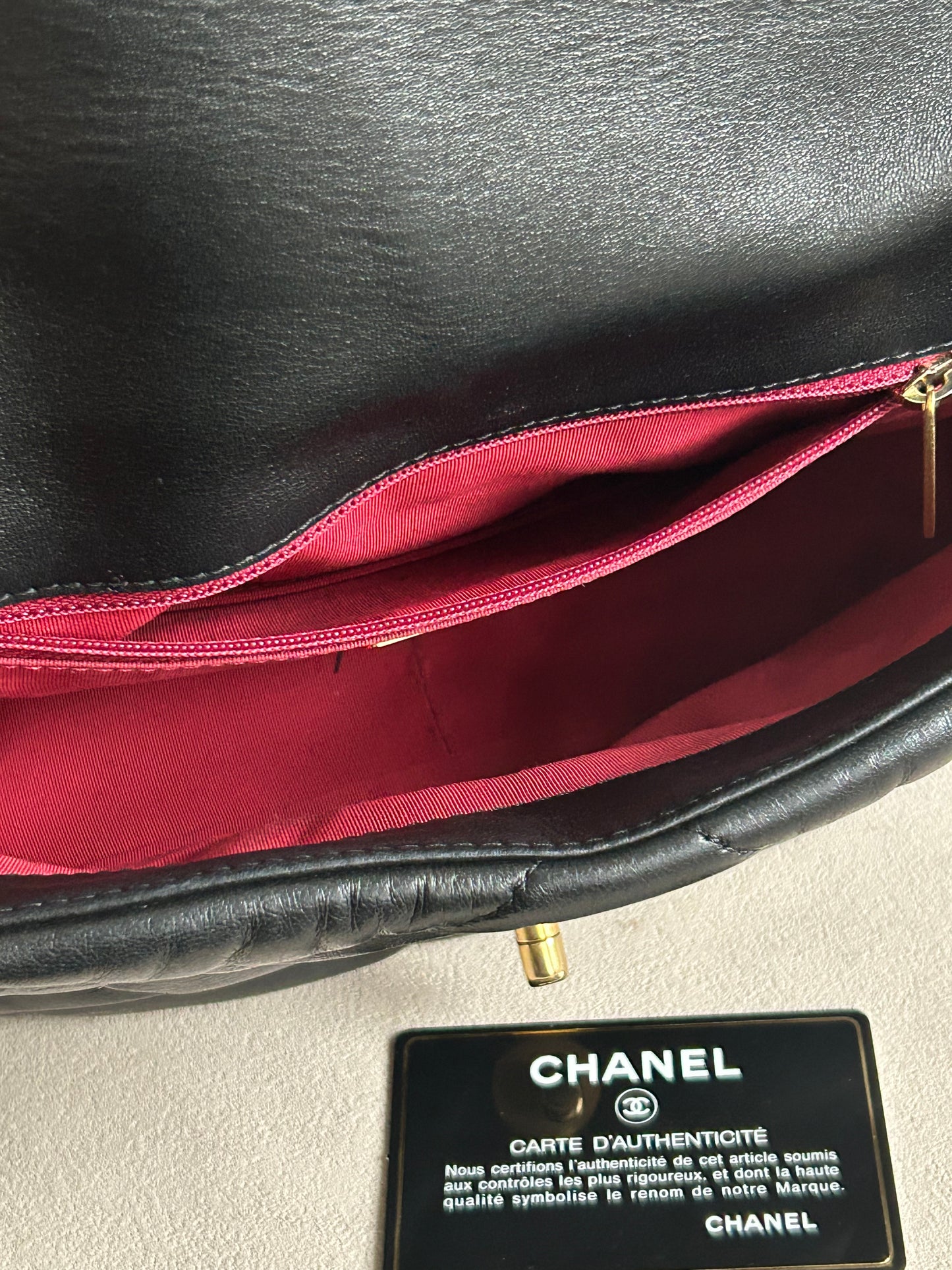 Chanel 19 bag small