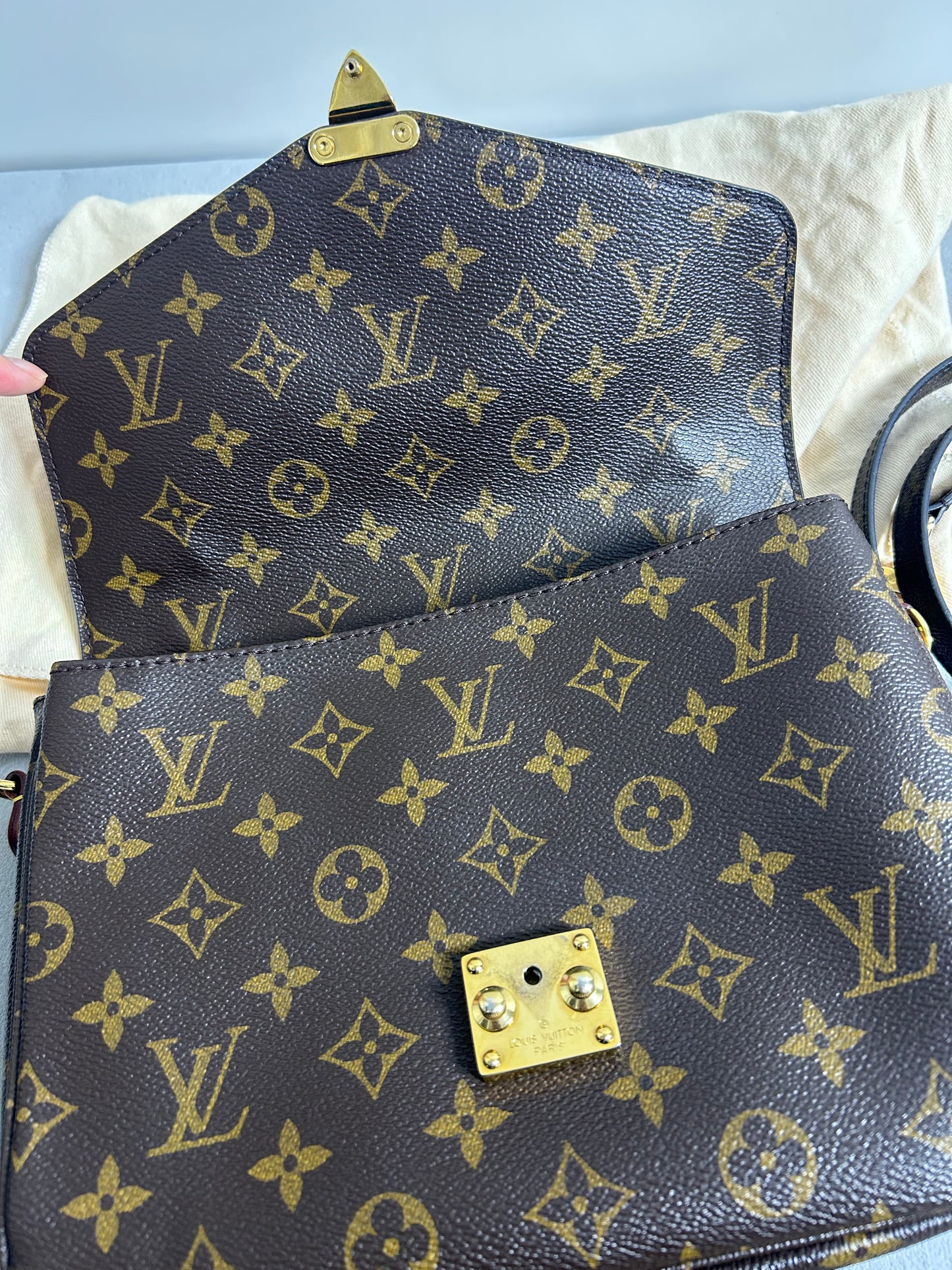 Louis Vuitton monogram pochette Metis