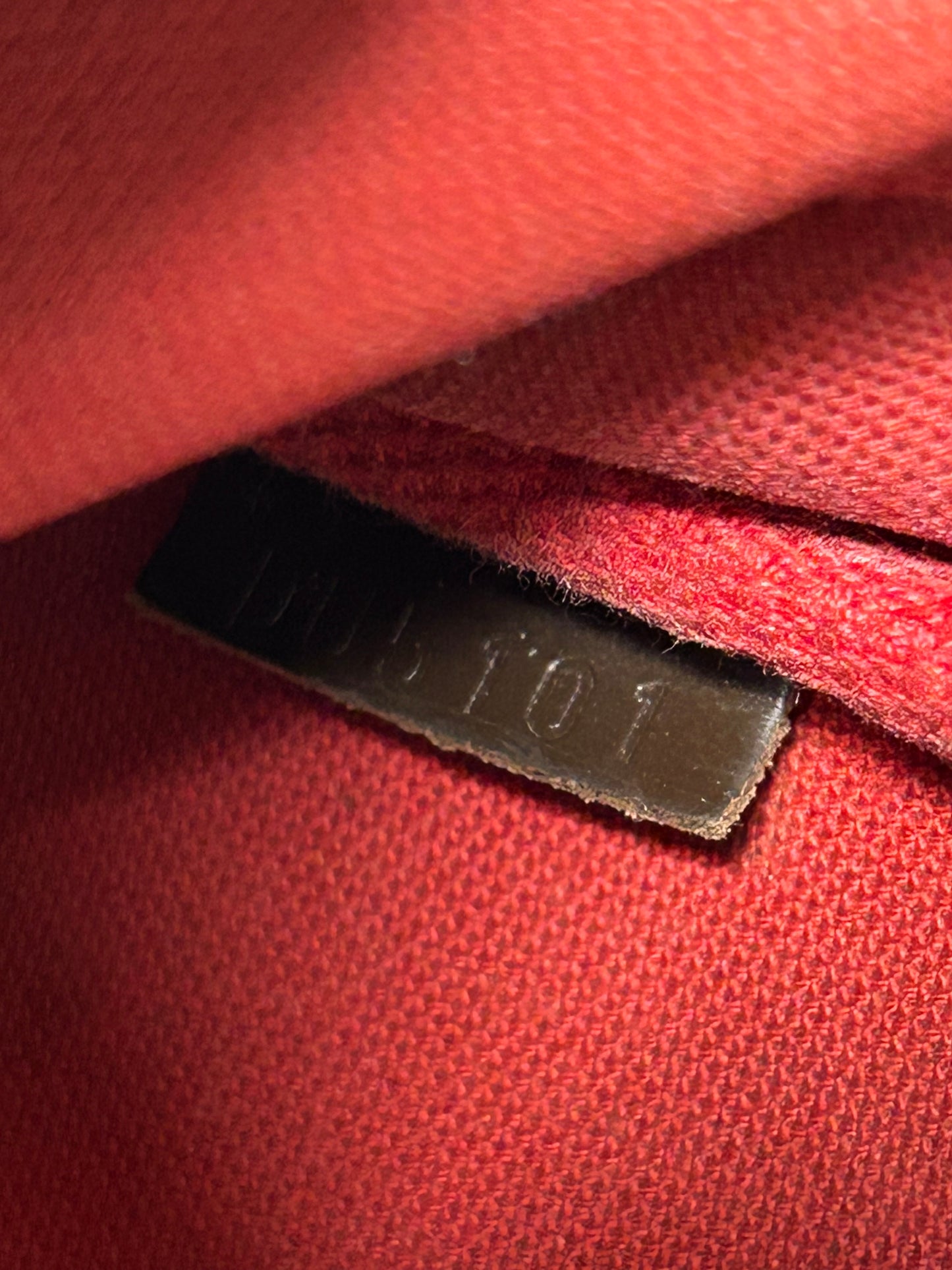 Louis Vuitton Eva clutch bag in Damier Ebene