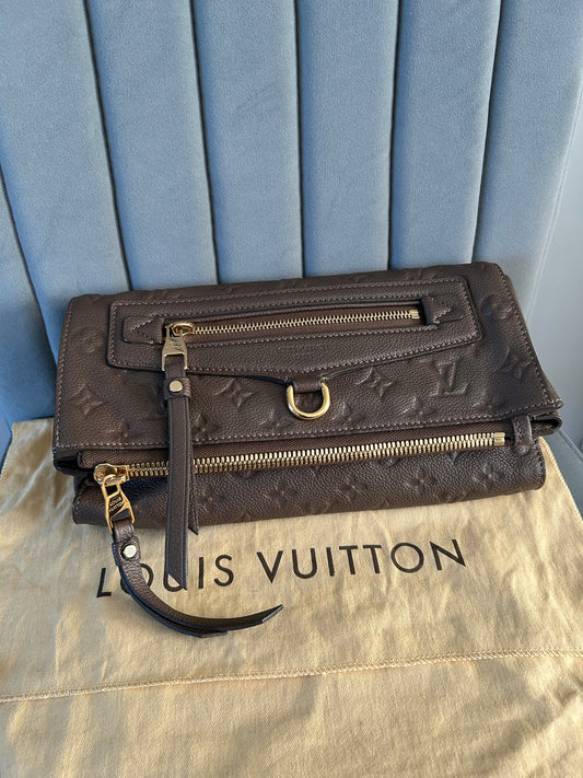 Louis Vuitton Petillante Leather Clutch Bag