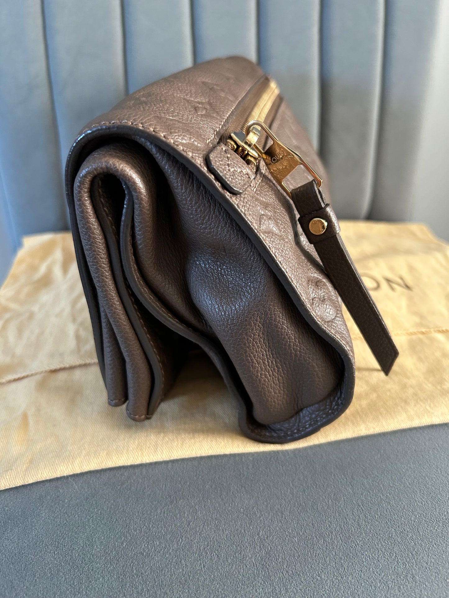Louis Vuitton Petillante Leather Clutch Bag