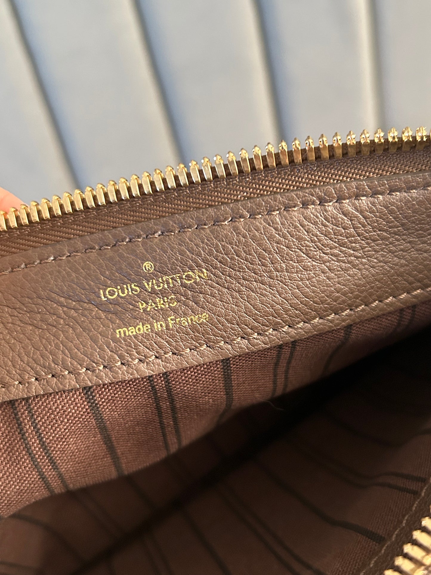 Louis Vuitton Petillante Leather Clutch Bag