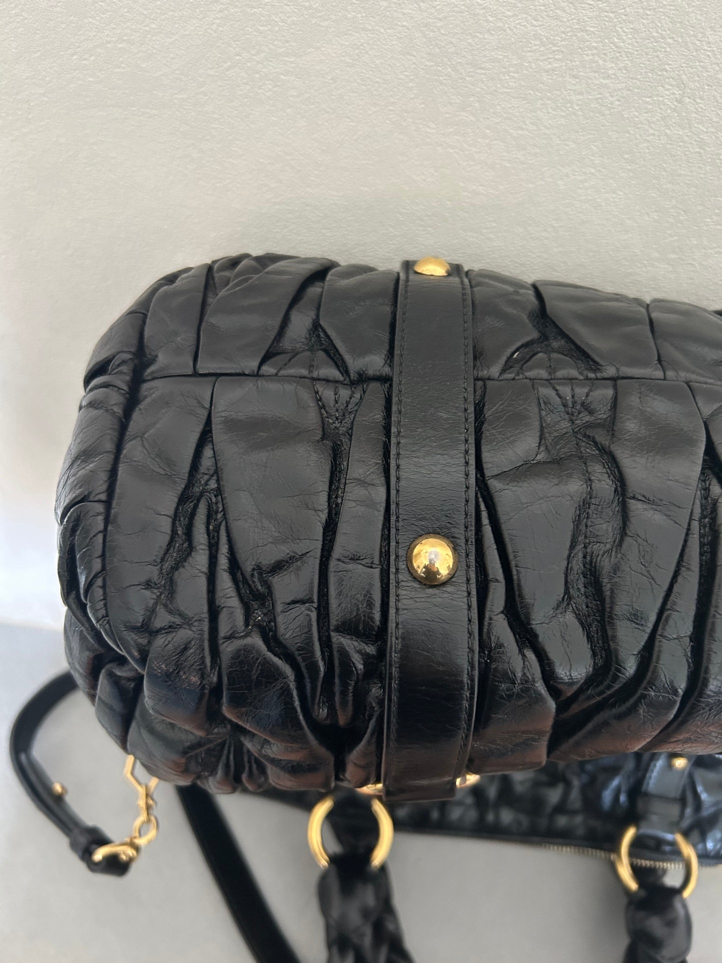Miu Miu matelasse handbag