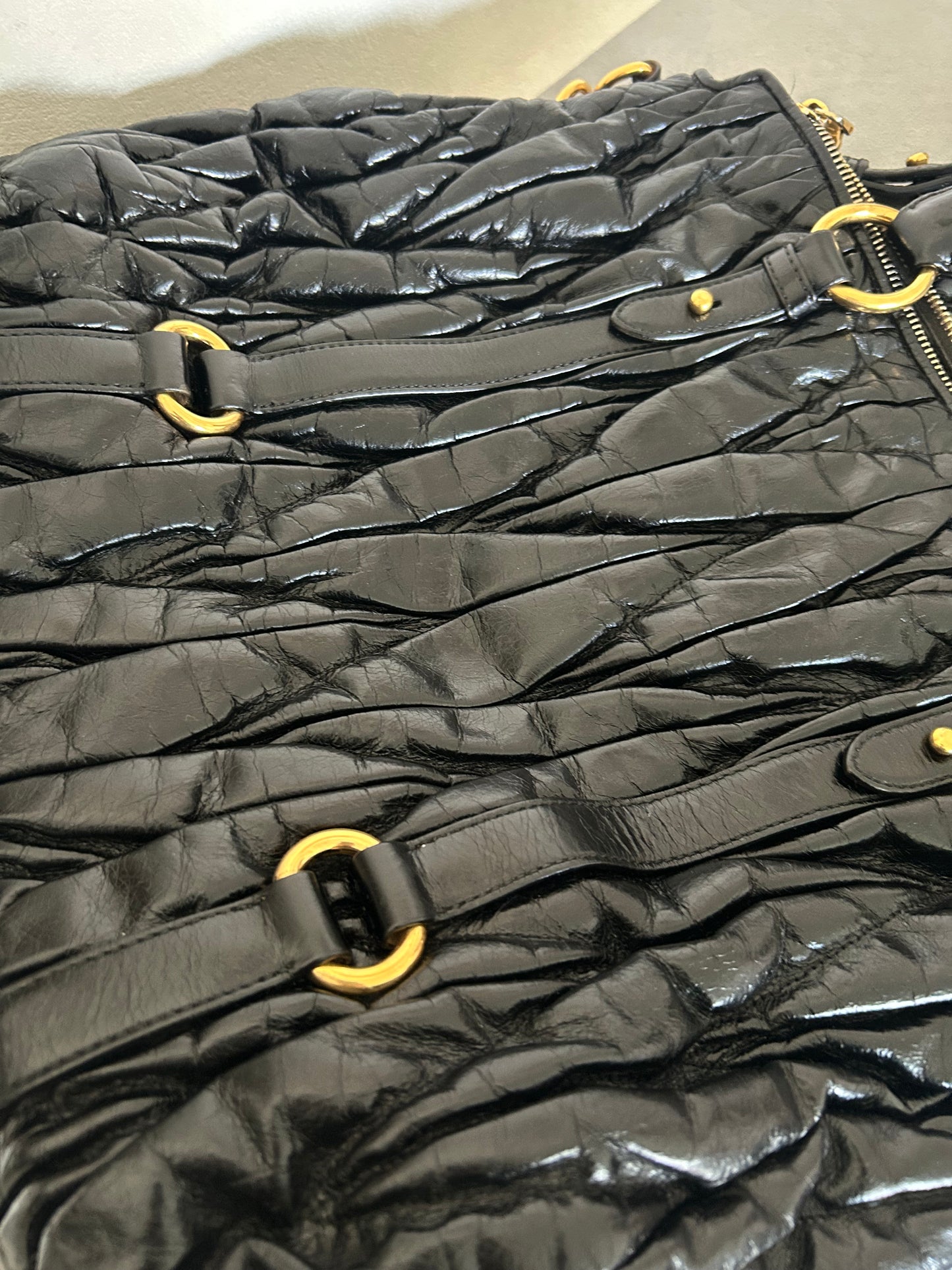 Miu Miu matelasse handbag