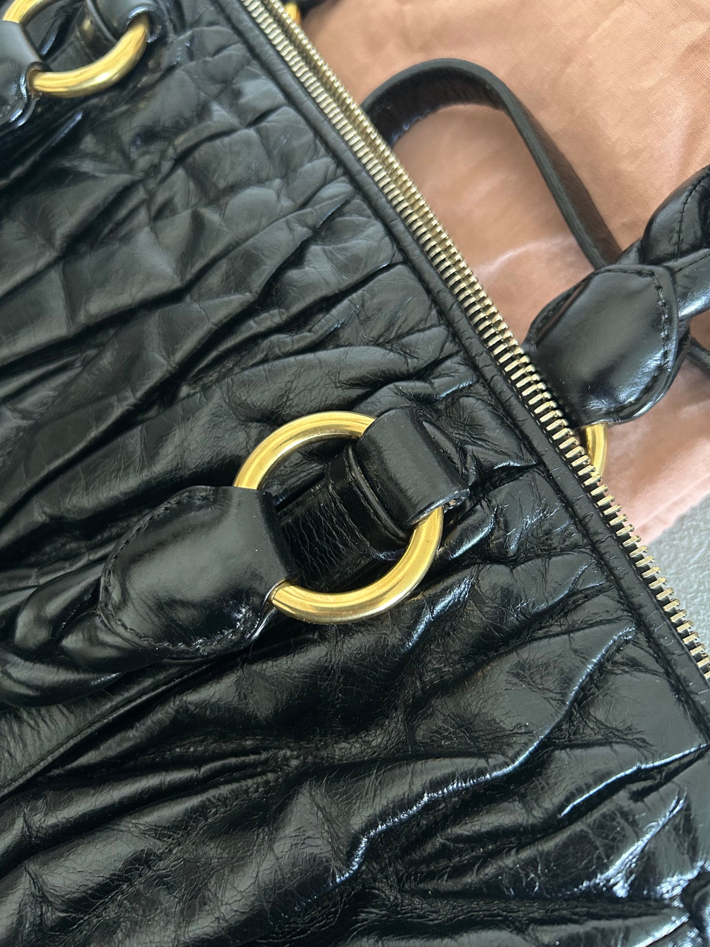 Miu Miu matelasse handbag